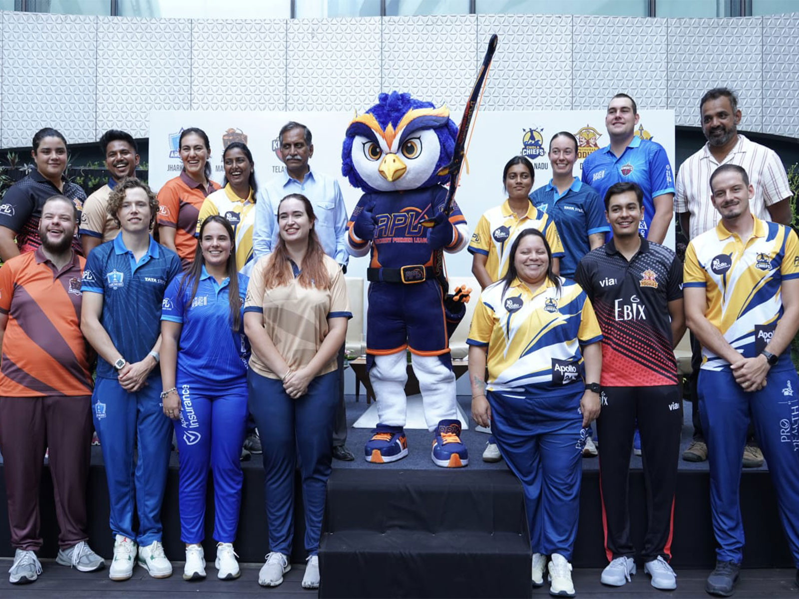 Archers ahead of the Archery Premier League. (Photo: APL)