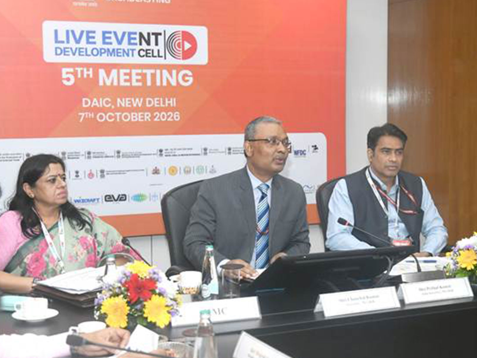 Live Events Development Cell (LEDC) meeting (Photo/PIB)