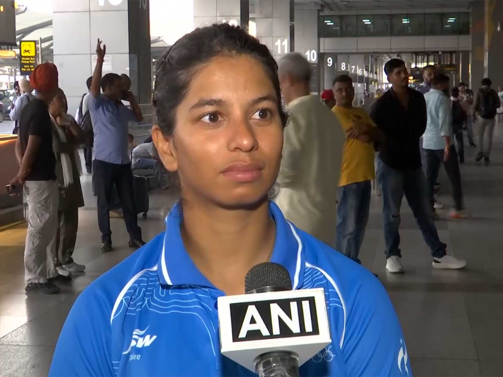 Indian sailor Harshita Tomar. (Photo: ANI)
