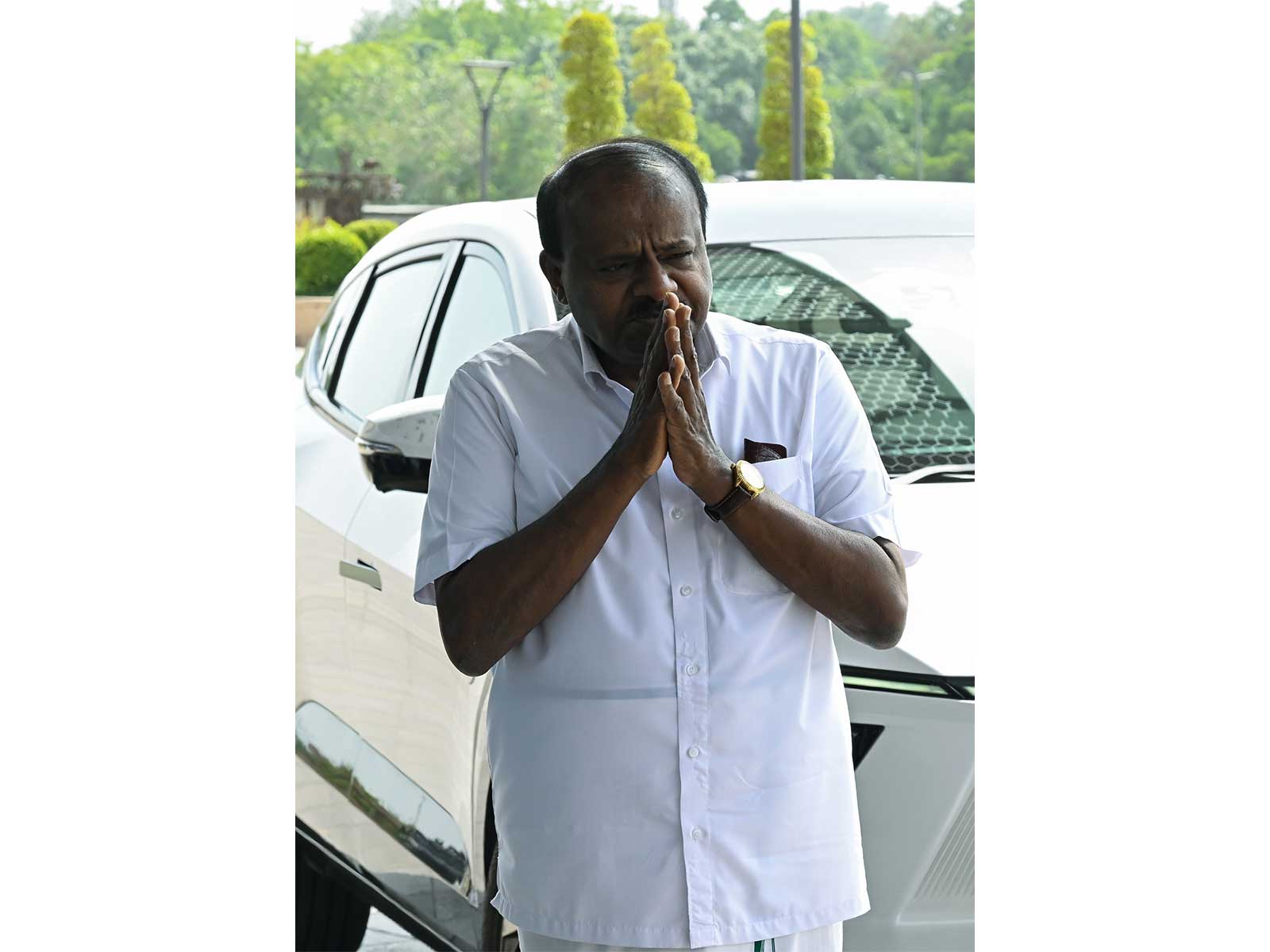 Union Minister HD Kumaraswamy (Photo/ANI)