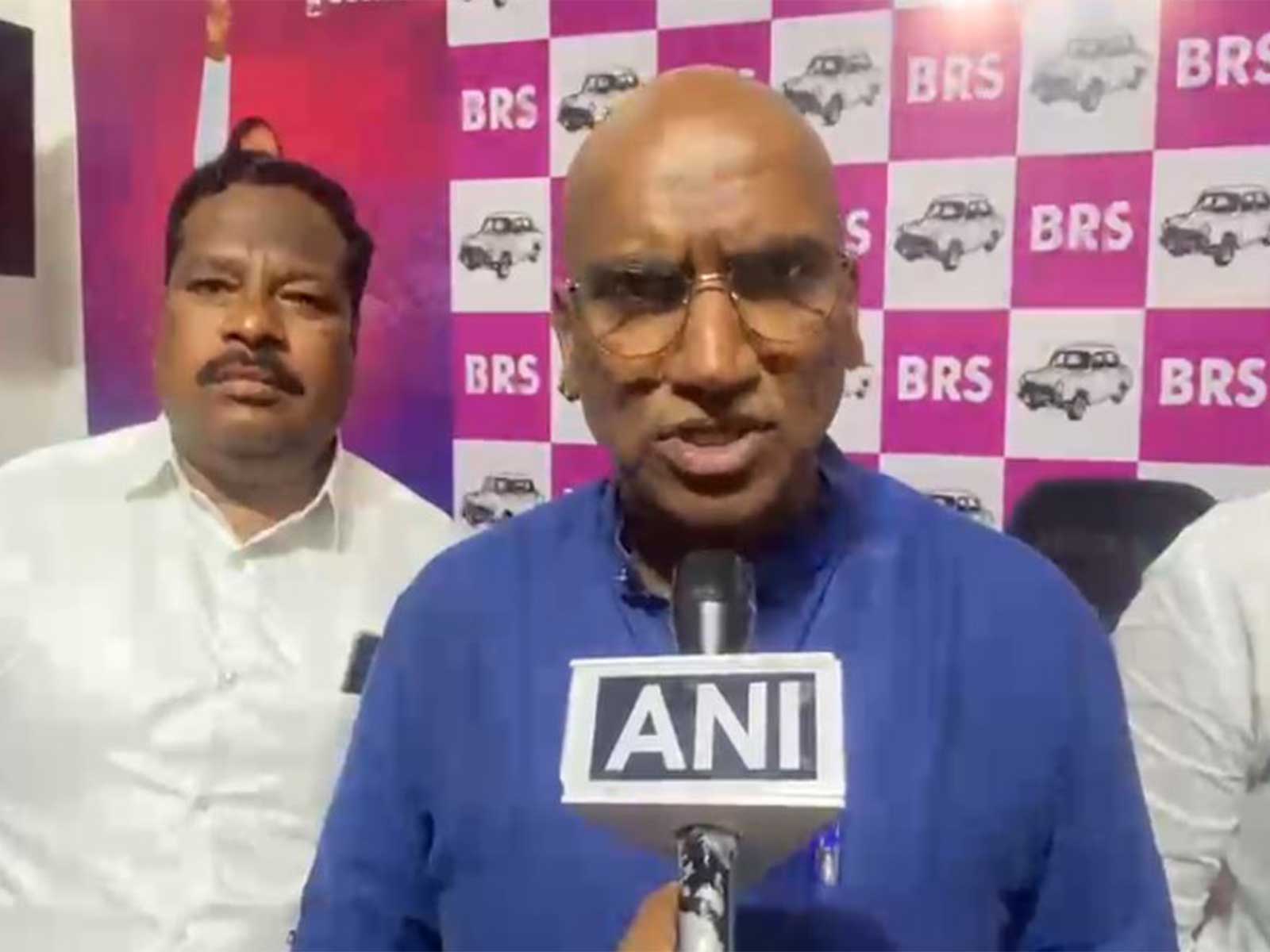 BRS leader RS Praveen Kumar (Photo/ANI)