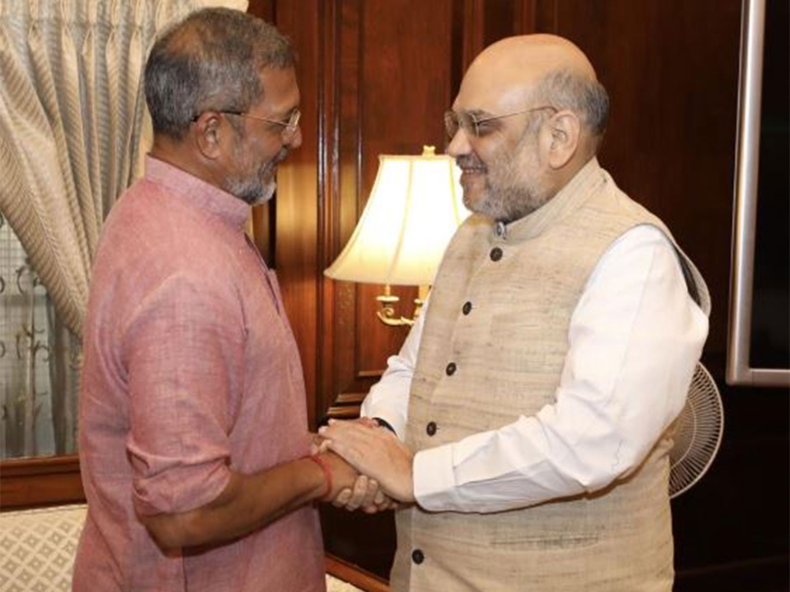 Union Home Minister Amit Shah with veteran actor Nana Patekar (Photo/X/@AmitShah)