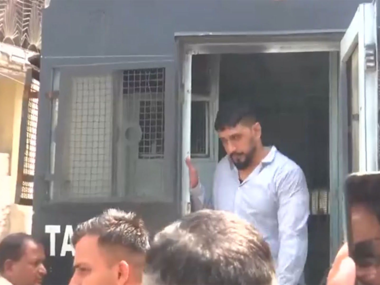 Sandeep alias Kala Jatheri in Sonipat (File Photo/ANI)