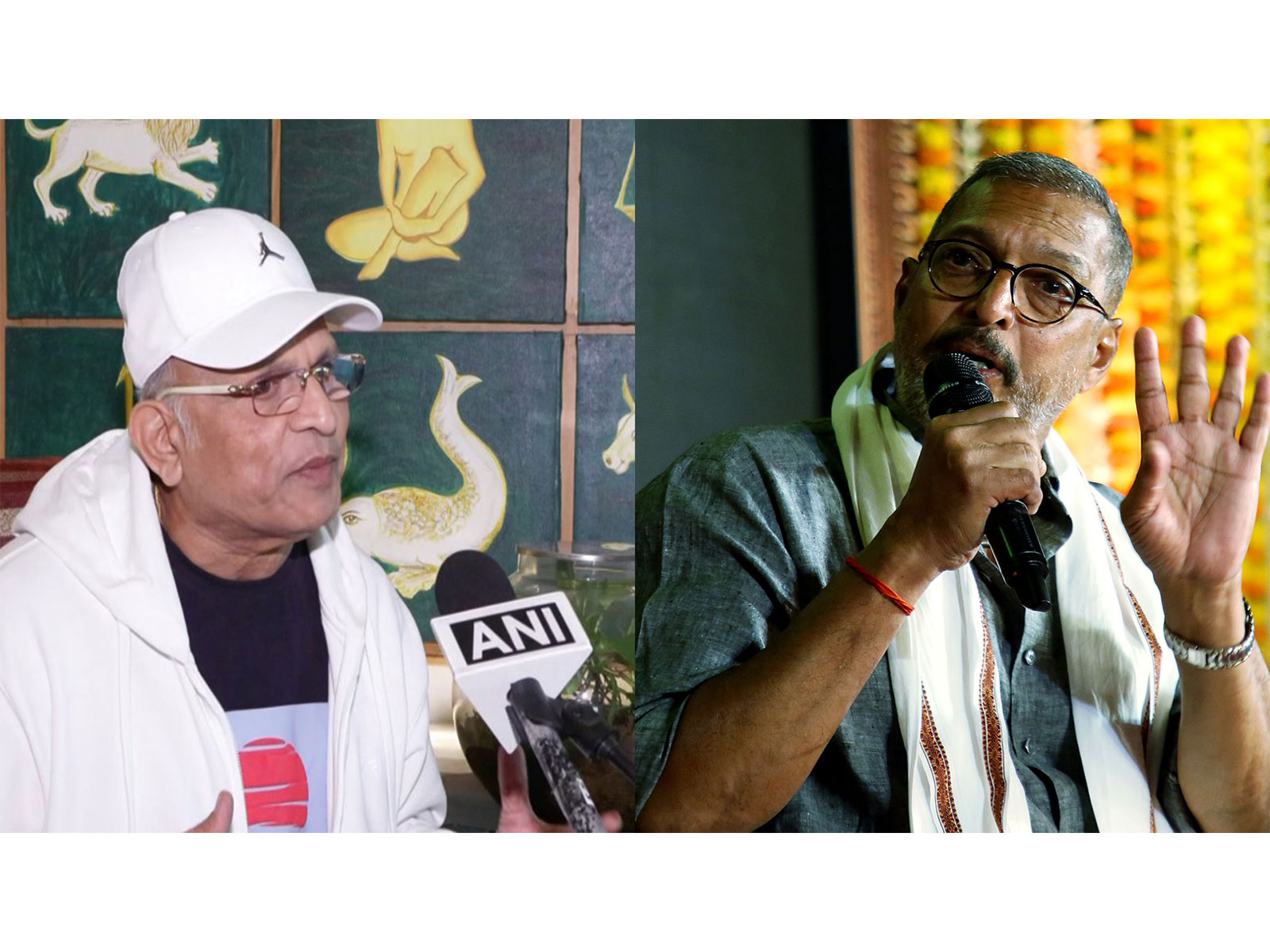 Annu Kapoor (L) Nana Patekar (File Photos/ANI)