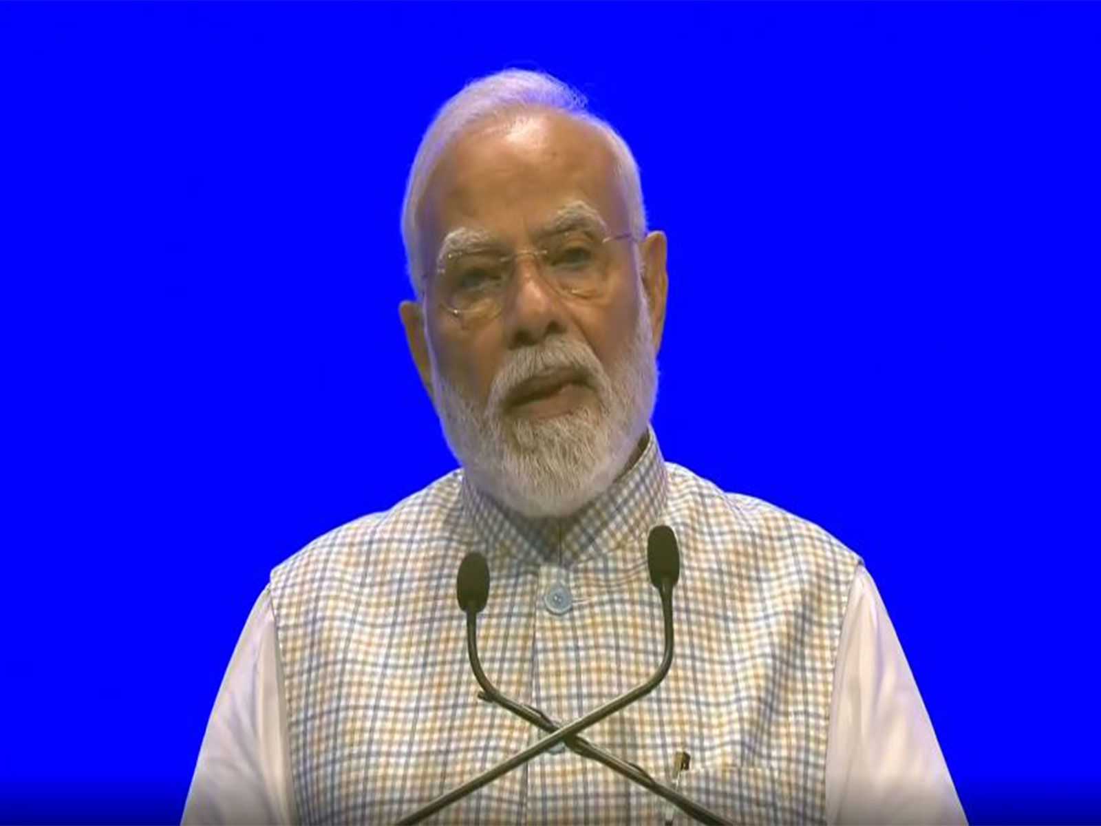 Prime Minister Narendra Modi addresses the India Mobile Congress 2026 (Photo/ANI)