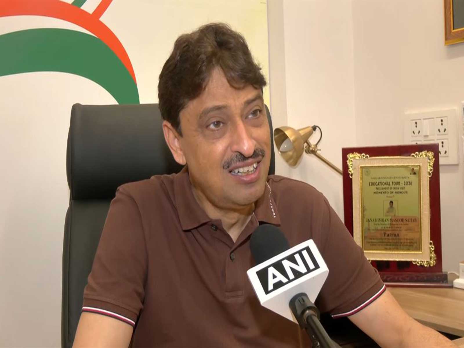 Congress MP Imran Masood (Photo/ANI)