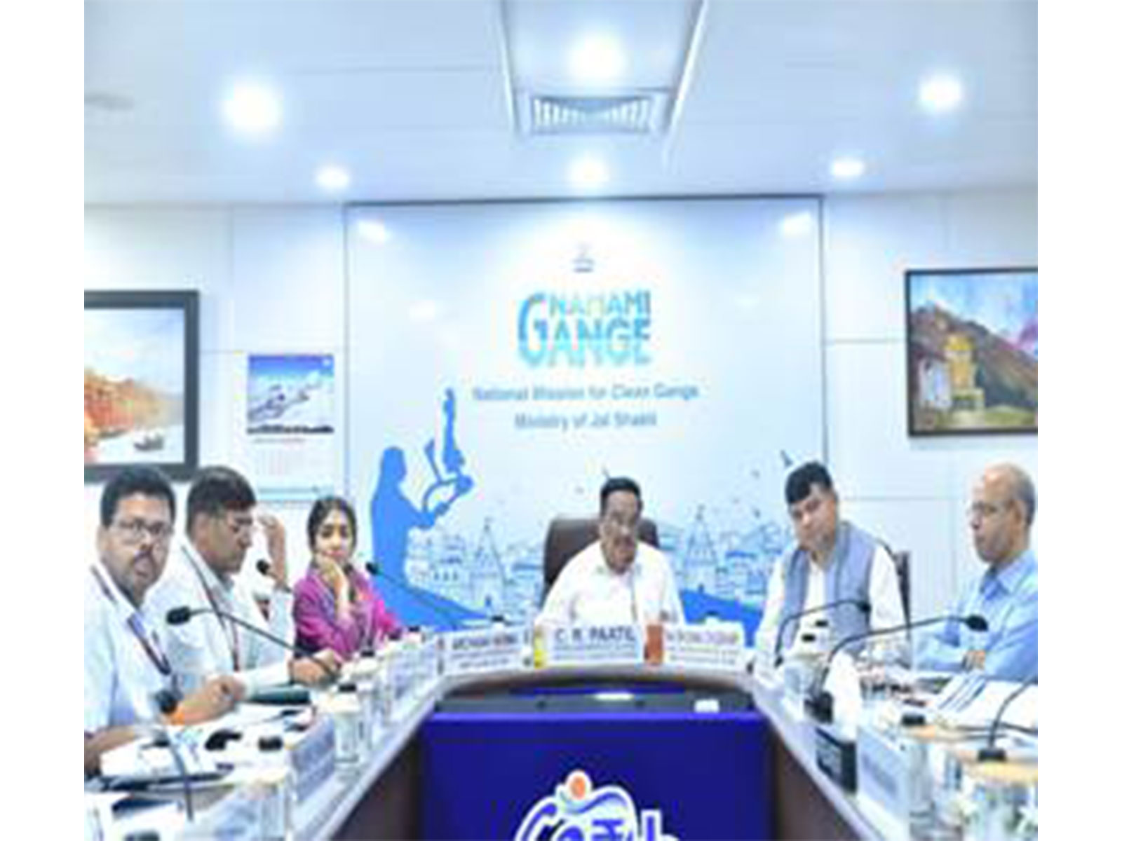 Jal Shakti Minister chairs 20th Meeting of Empowered Task Force (Photo/Ministry of Jal Shakti)