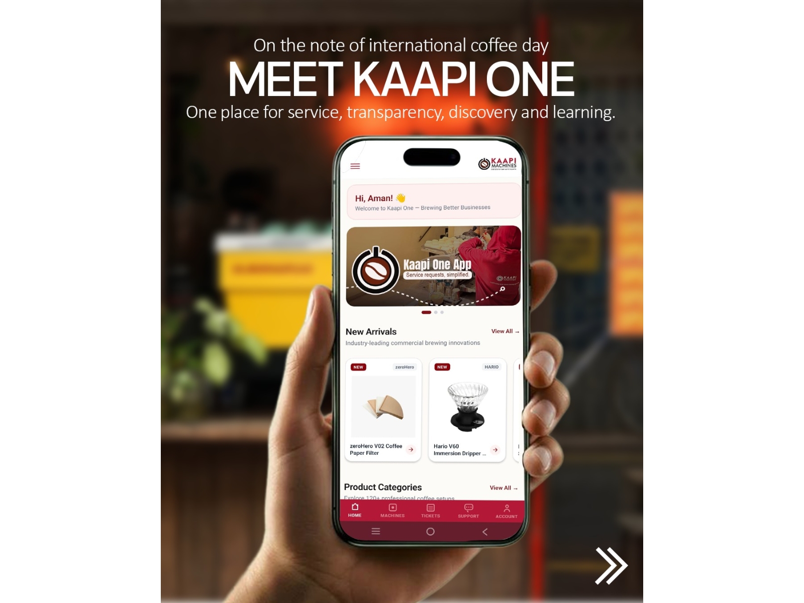 Kaapi Machines Launches Kaapi One to Simplify the Coffee Equipment Journey