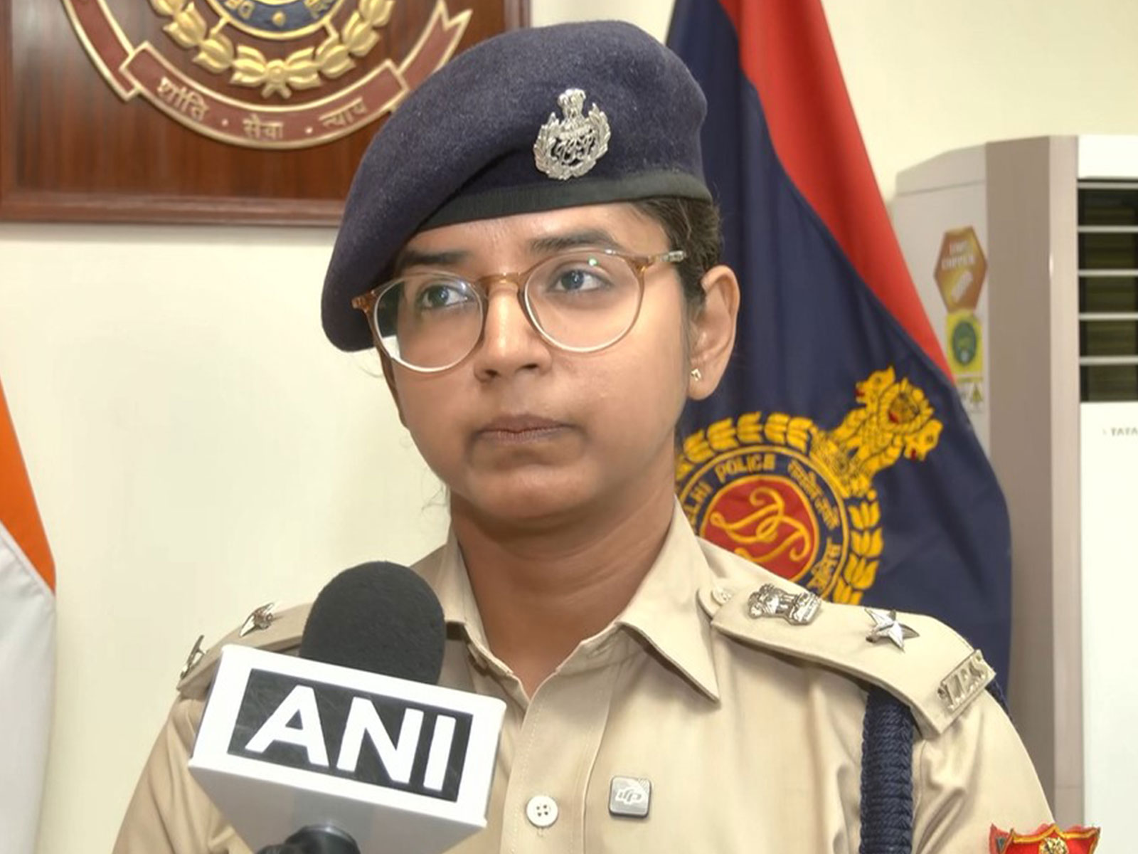 Delhi Police DCP Shrishti Pandey (Photo/ANI)