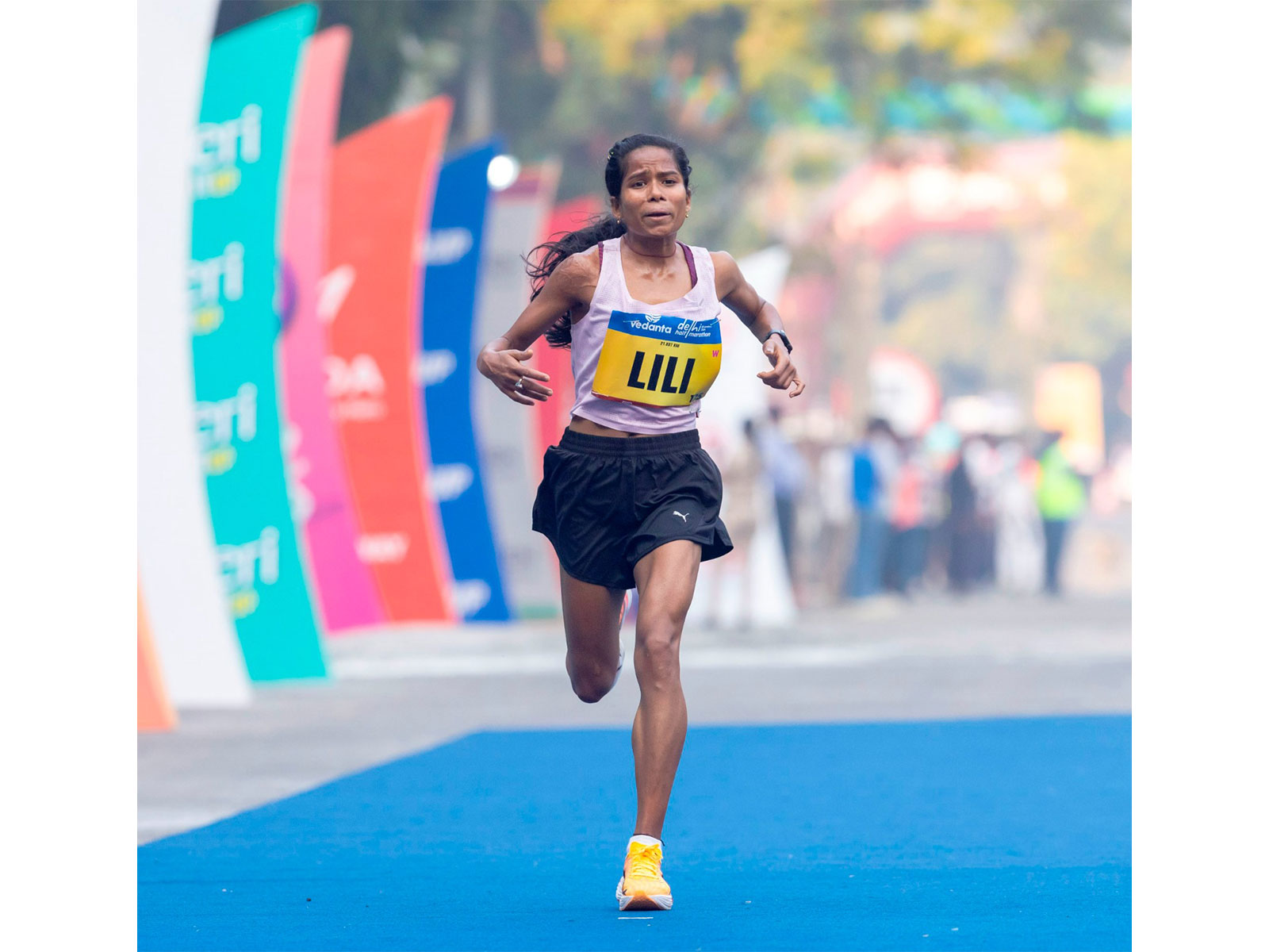 Lili Das. (Photo/Delhi Half Marathon)