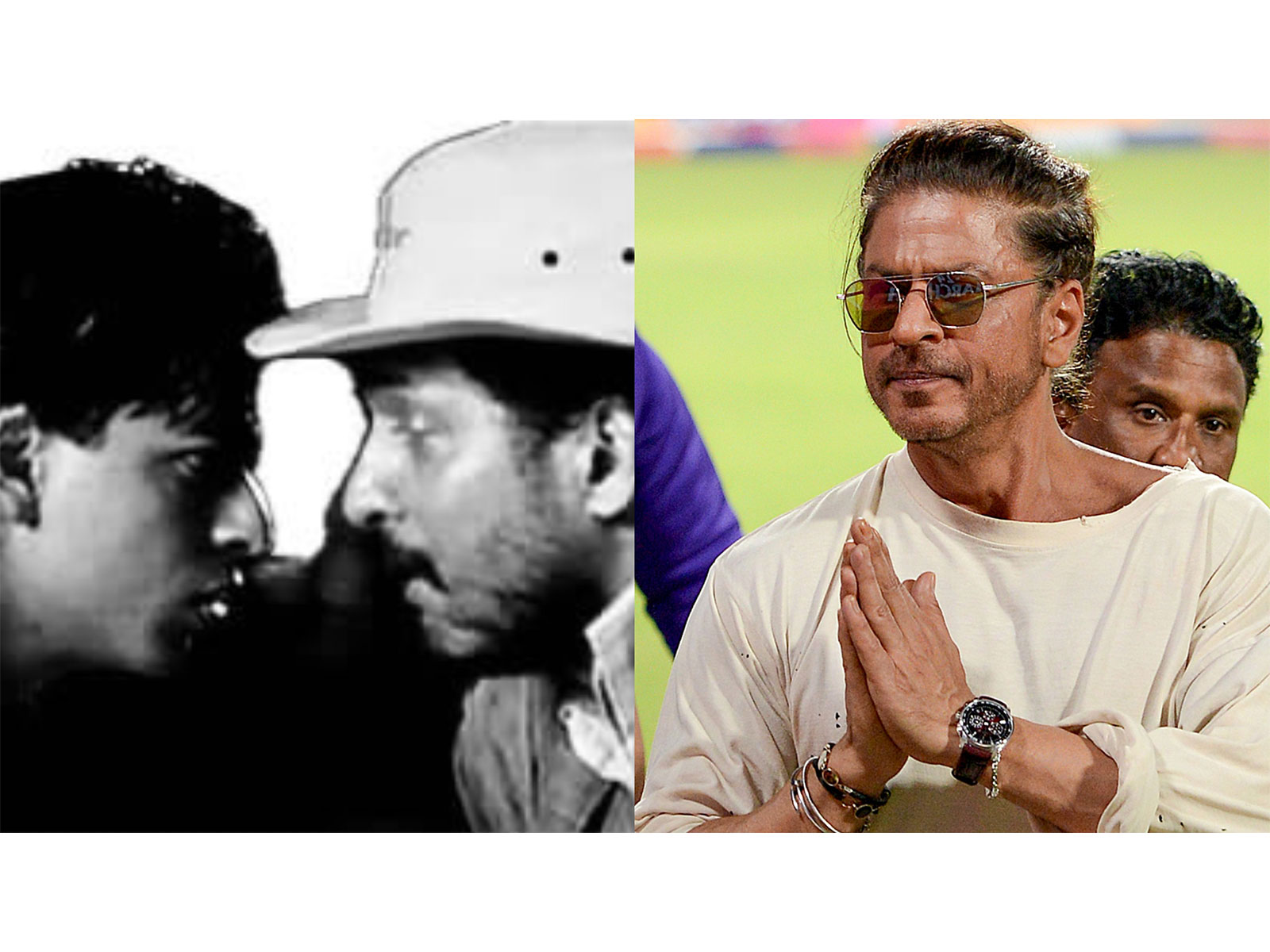 SRK offers tribute to Nana Patekar (Photo/X@iamsrk/ANI)