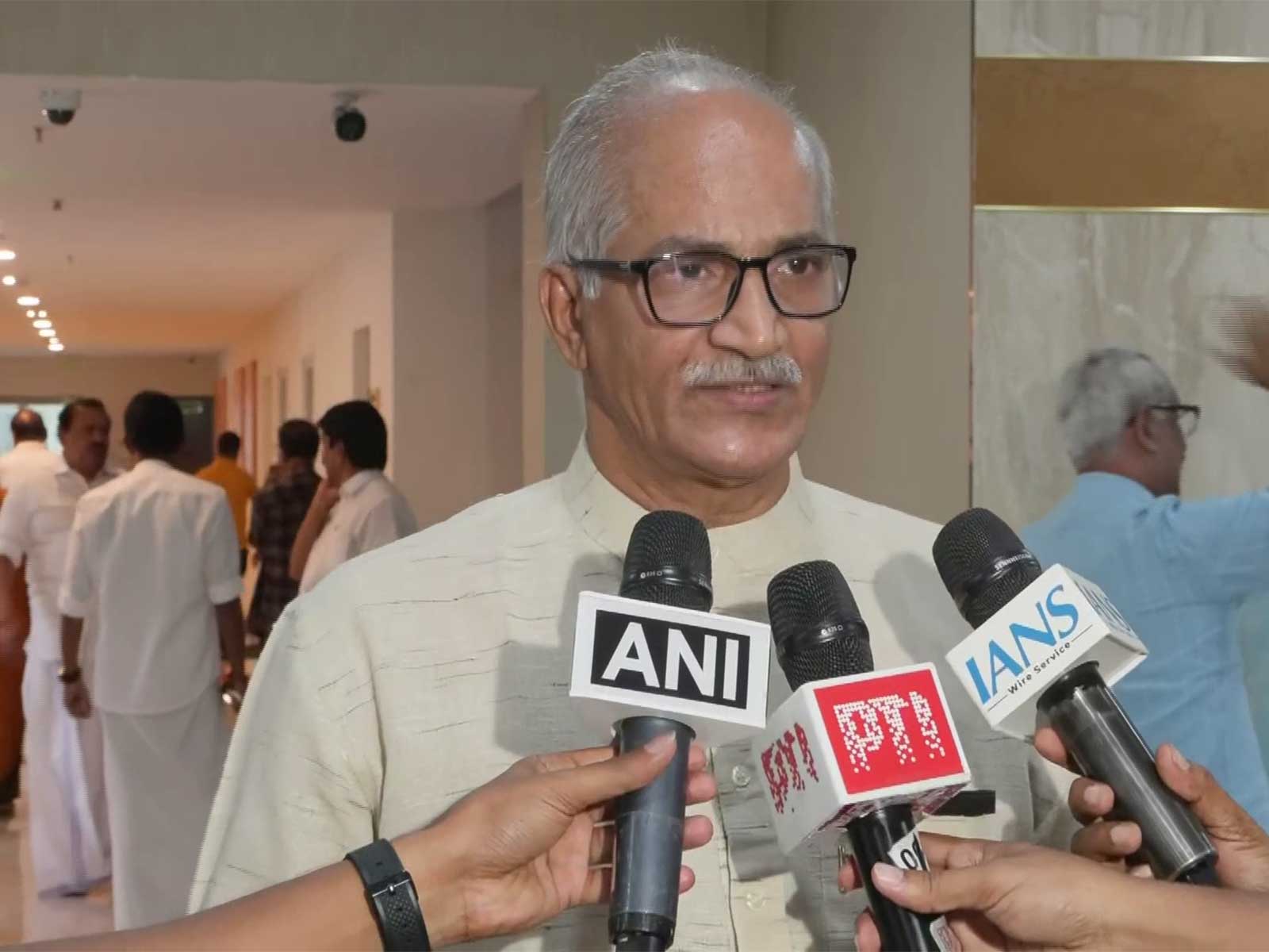 BJP MP C Sadanandan Master (Photo/ANI)