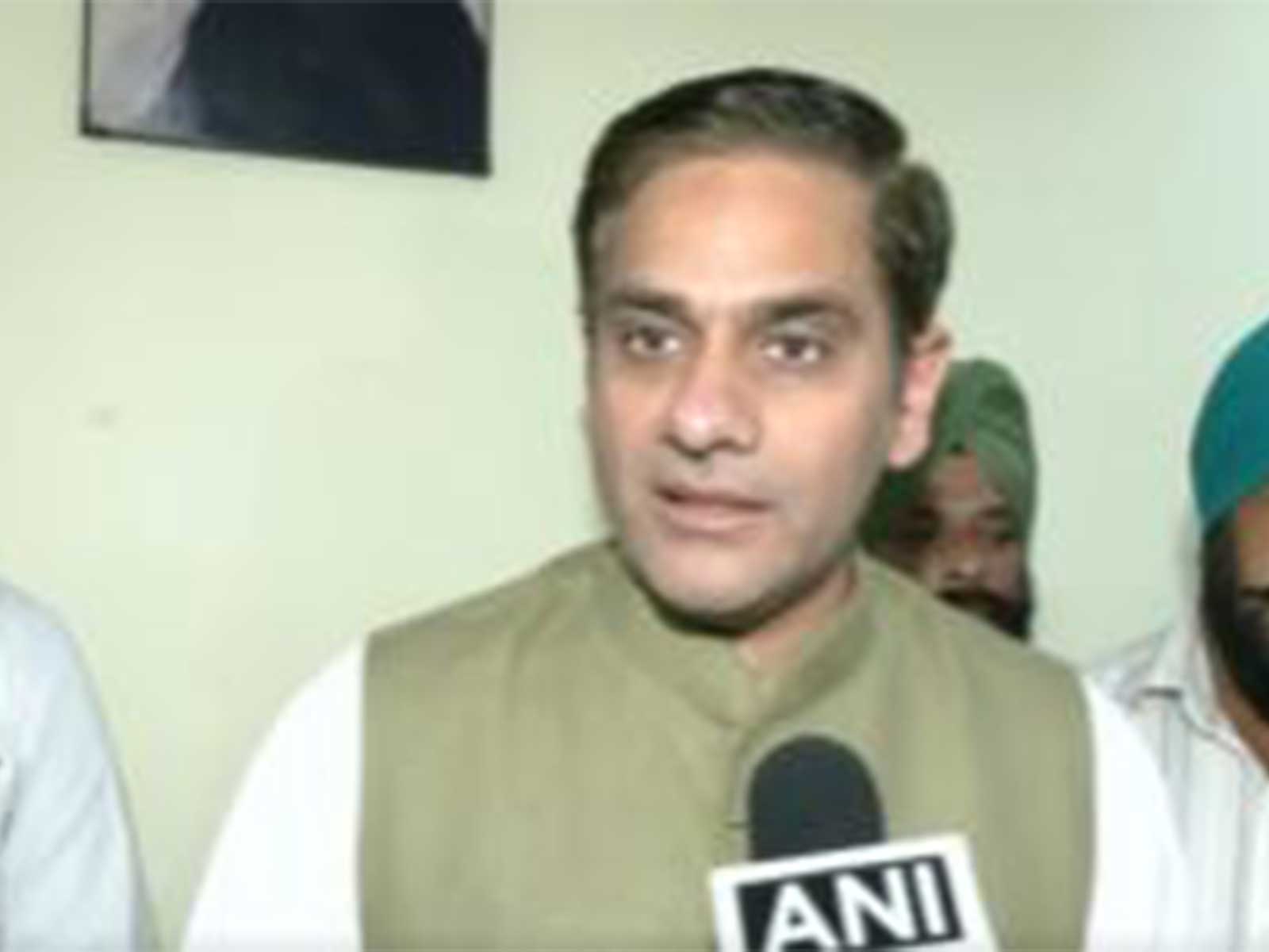  Uttarakhand Animal Husbandry Minister Saurabh Bahuguna (Photo/ANI)