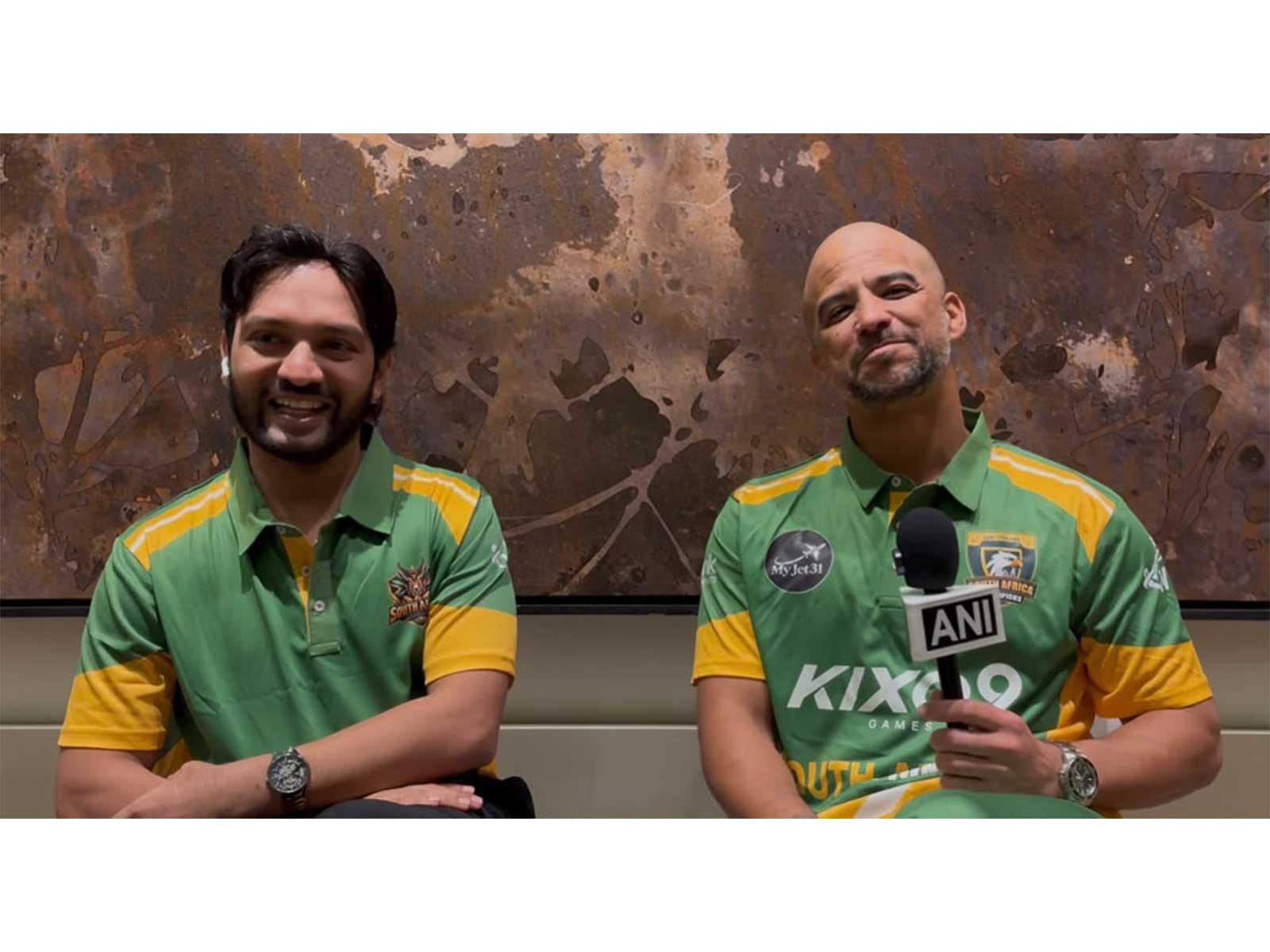 JP Duminy and Gaurav Tyagi. (Photo/ANI)  