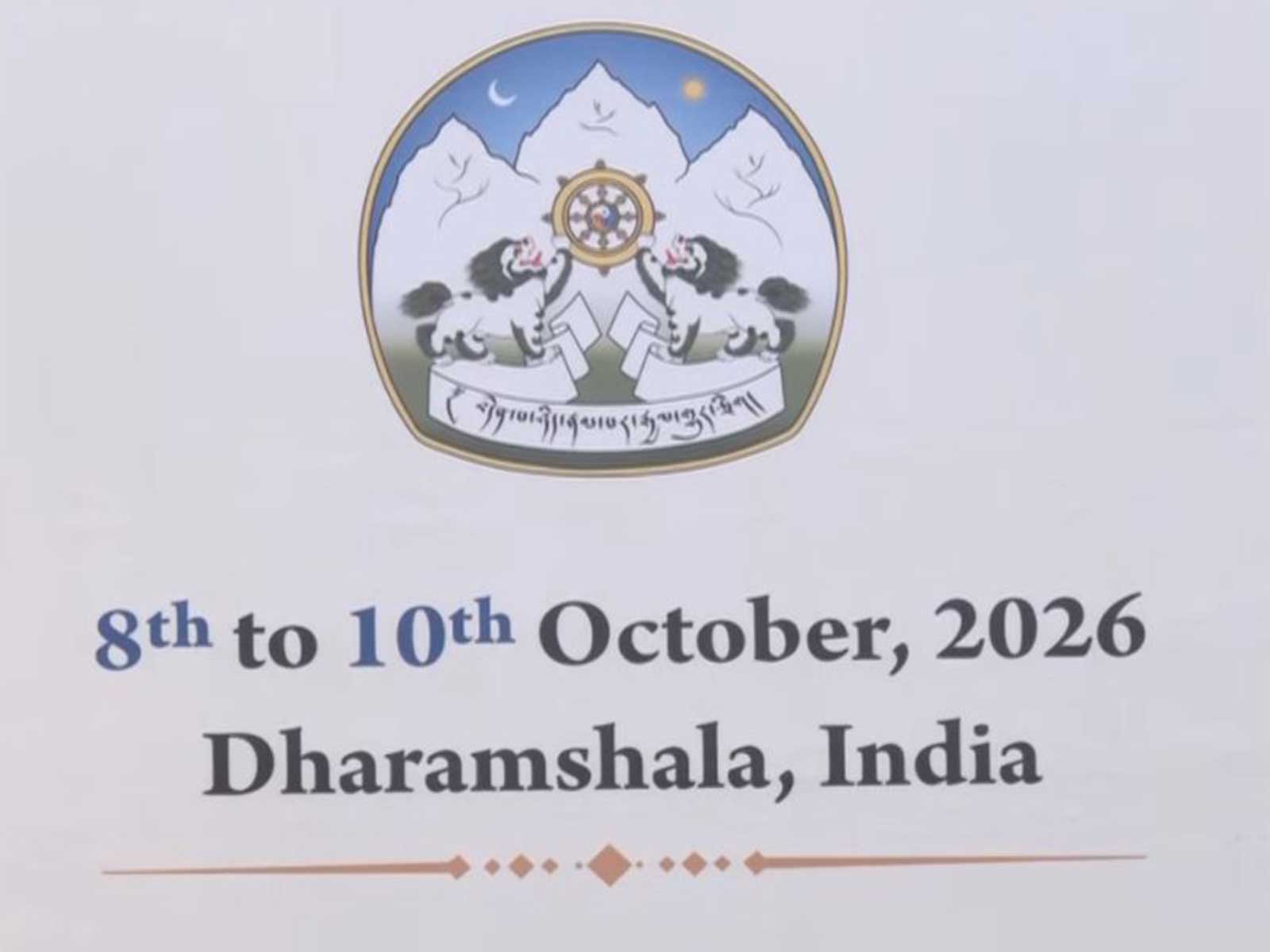 8th Young Indian Scholars’ Conference on Tibet Studies begins in Dharamshala (Photo/ANI)