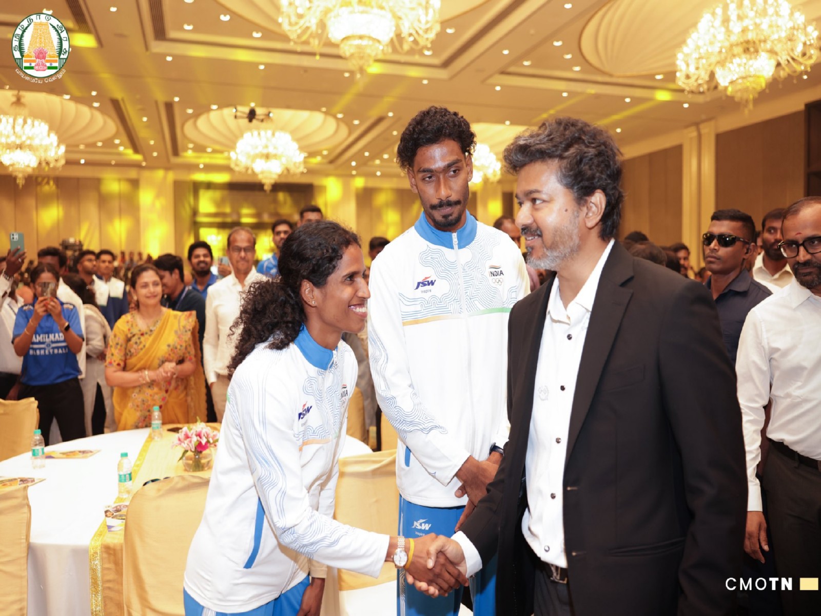 Tamil Nadu CM Vijay launches ‘Dream Olympics’ (Photo: X/@CMOTamilnadu)