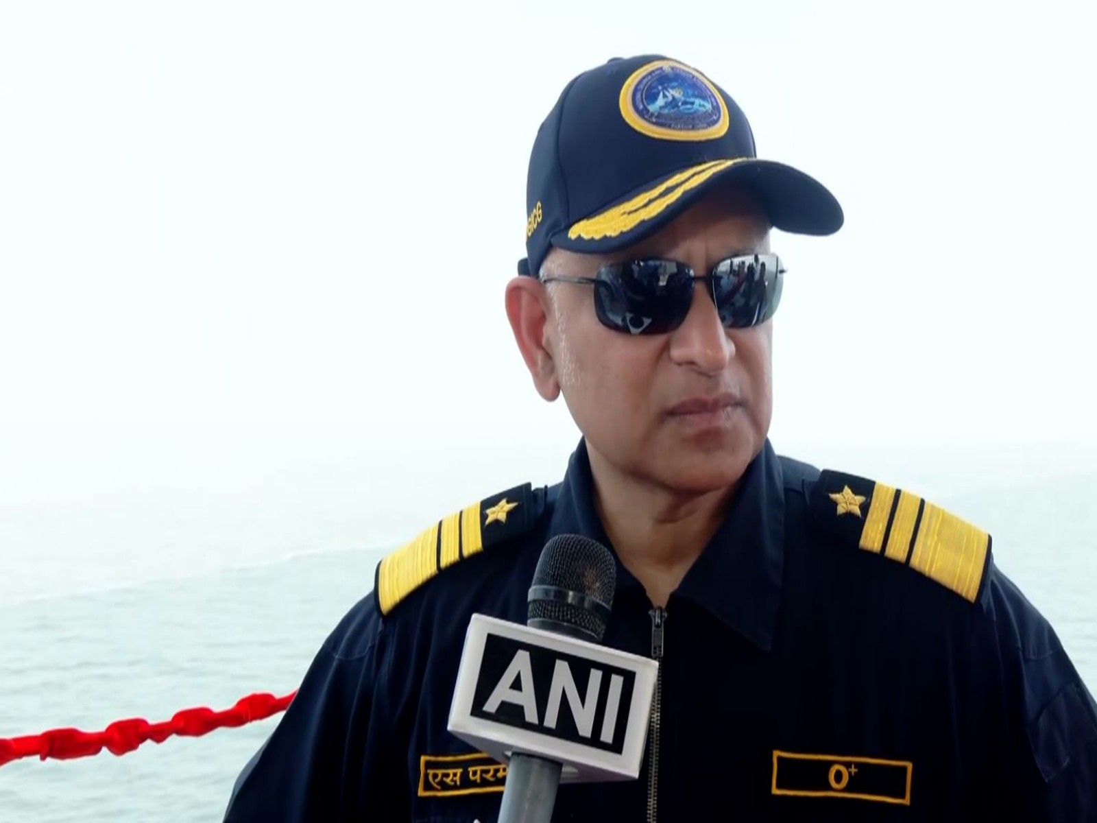 Director General of the Indian Coast Guard (ICG), S Paramesh Sivamani (Photo/ANI)