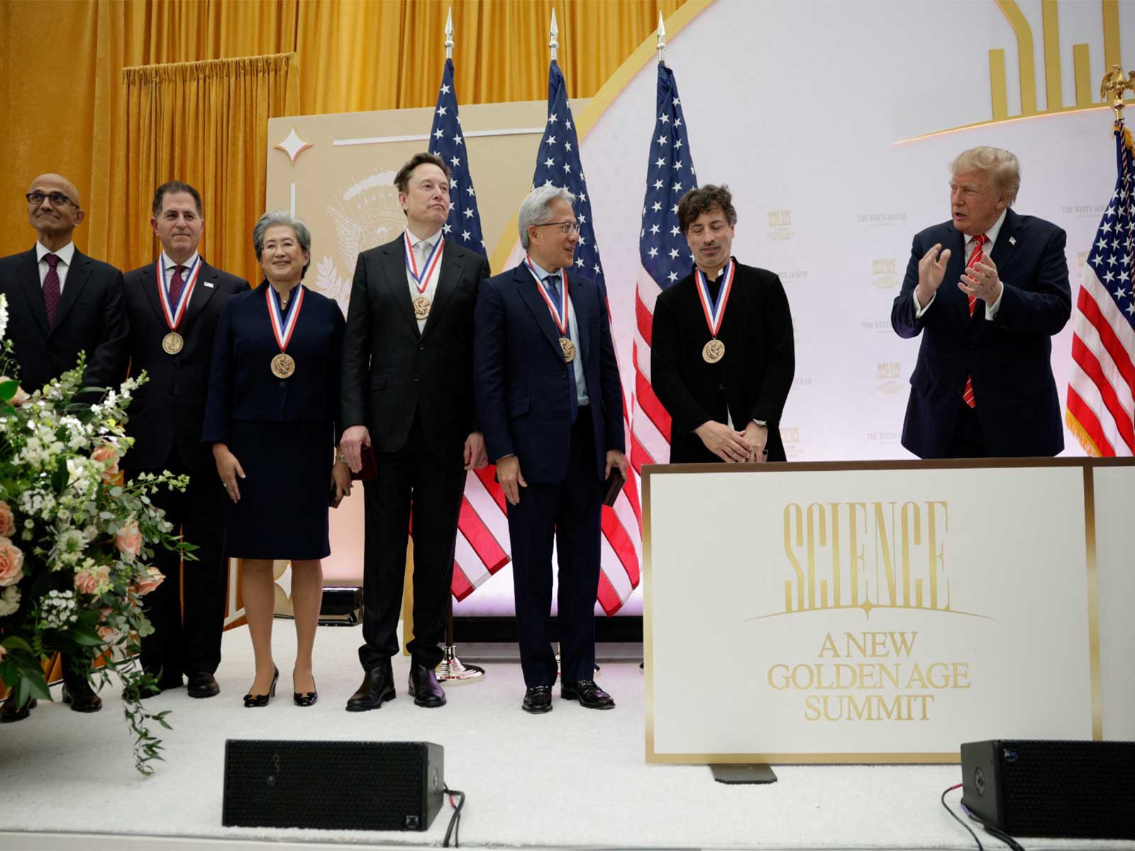 Trump honours six tech giants with National Medals of Science, Technology and Innovation (Photo/Reuters)