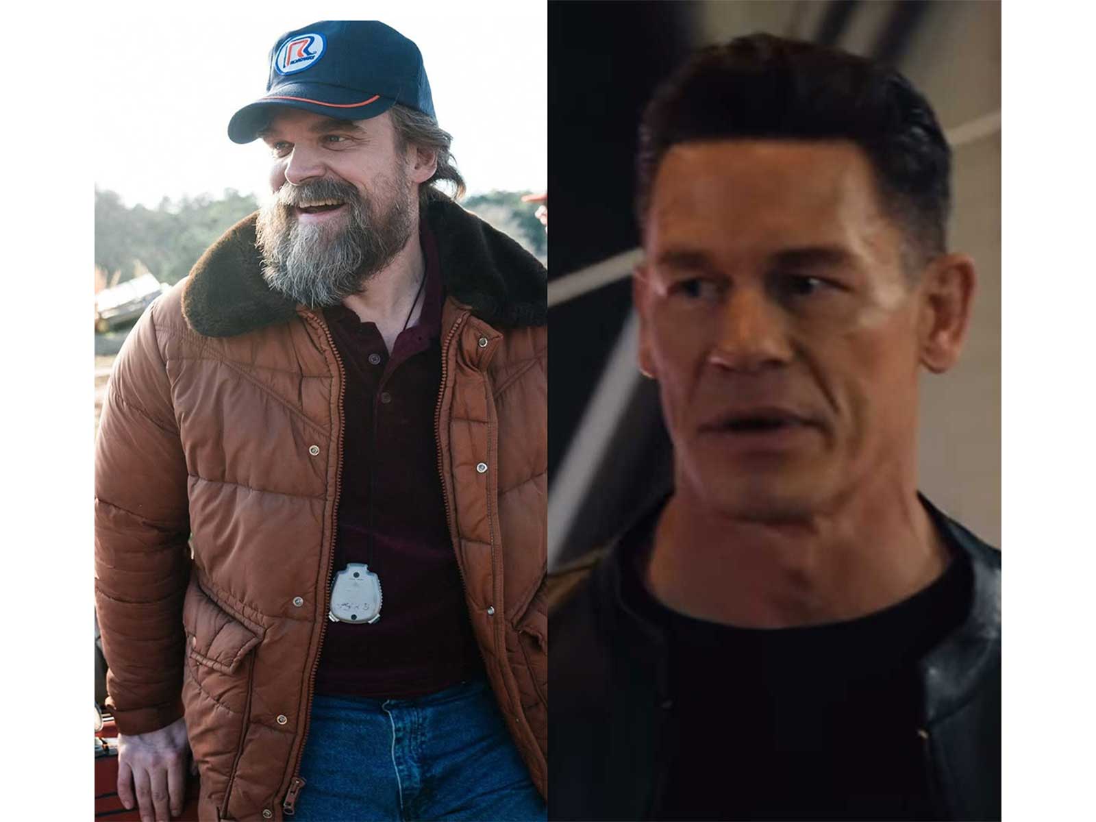 David Harbour, John Cena (Photo/Instagram@strangerthingstv@appletv)