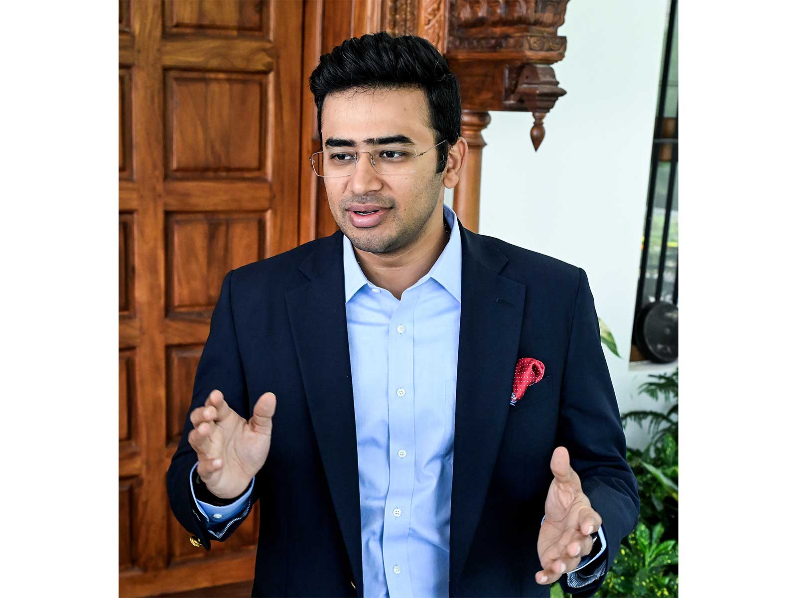 BJP MP Tejasvi Surya (File Photo/ANI)