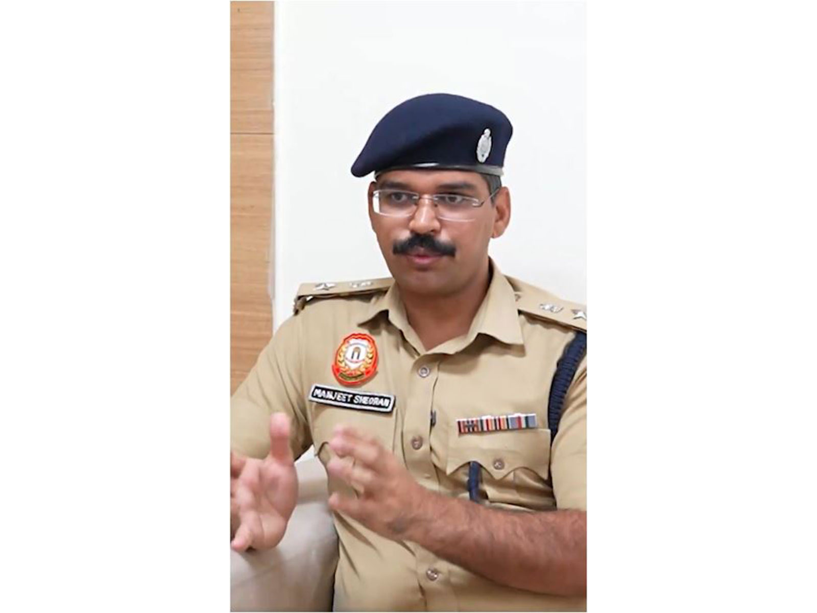 Additional DCP New Delhi Manjeet Sheoran (Photo:X/@DelhiPolice)