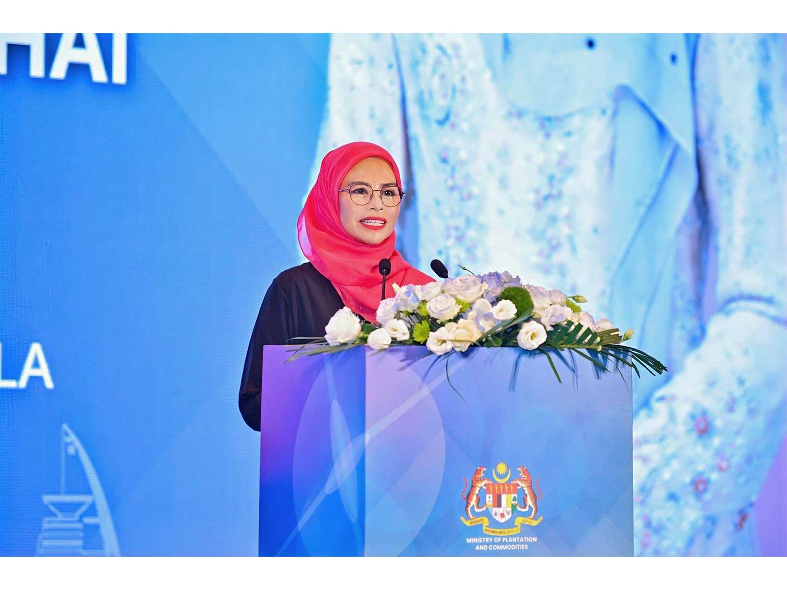 Malaysian Plantation Minister Noraini Ahmad (Photo/X/@mpocHQ)