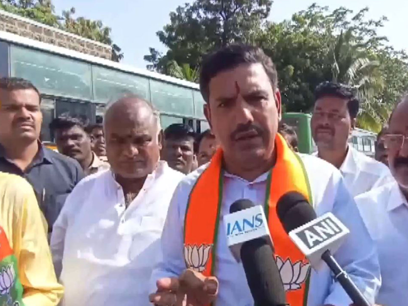 BJP Karnataka State President B Y Vijayendra (Photo/ANI)