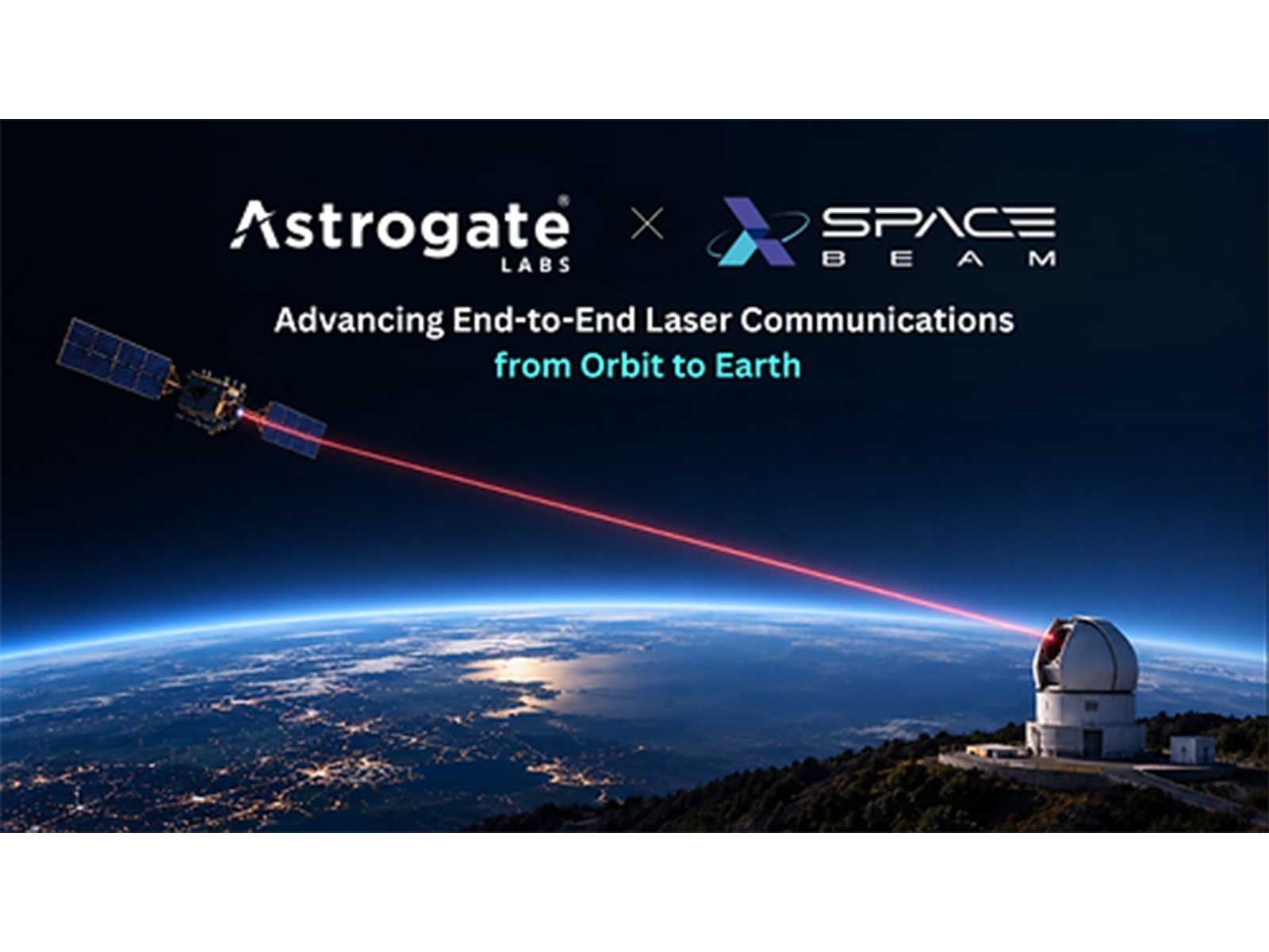Astrogate Labs × Spacebeam: Advancing Space-to-Ground Laser Communications