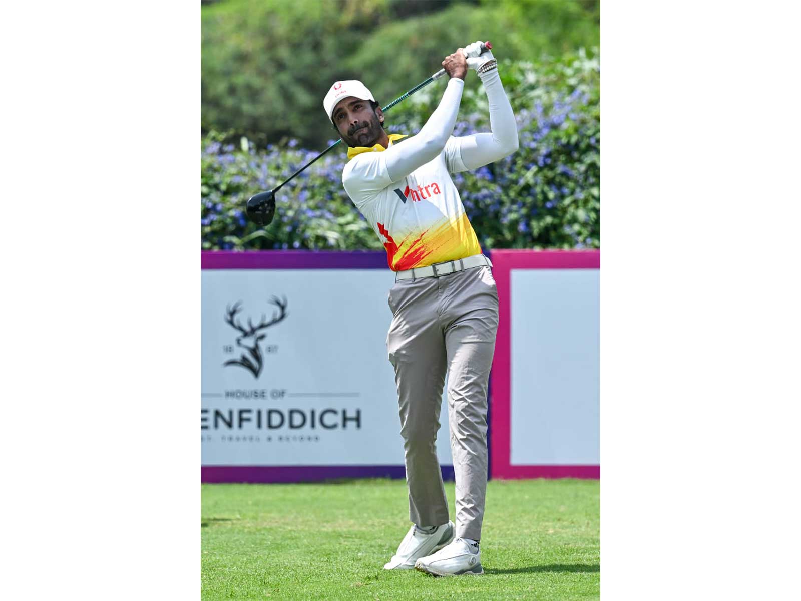 Samarth Dwivedi in action during IGPL Krishna Invitational 2026 (Image: IGPL)