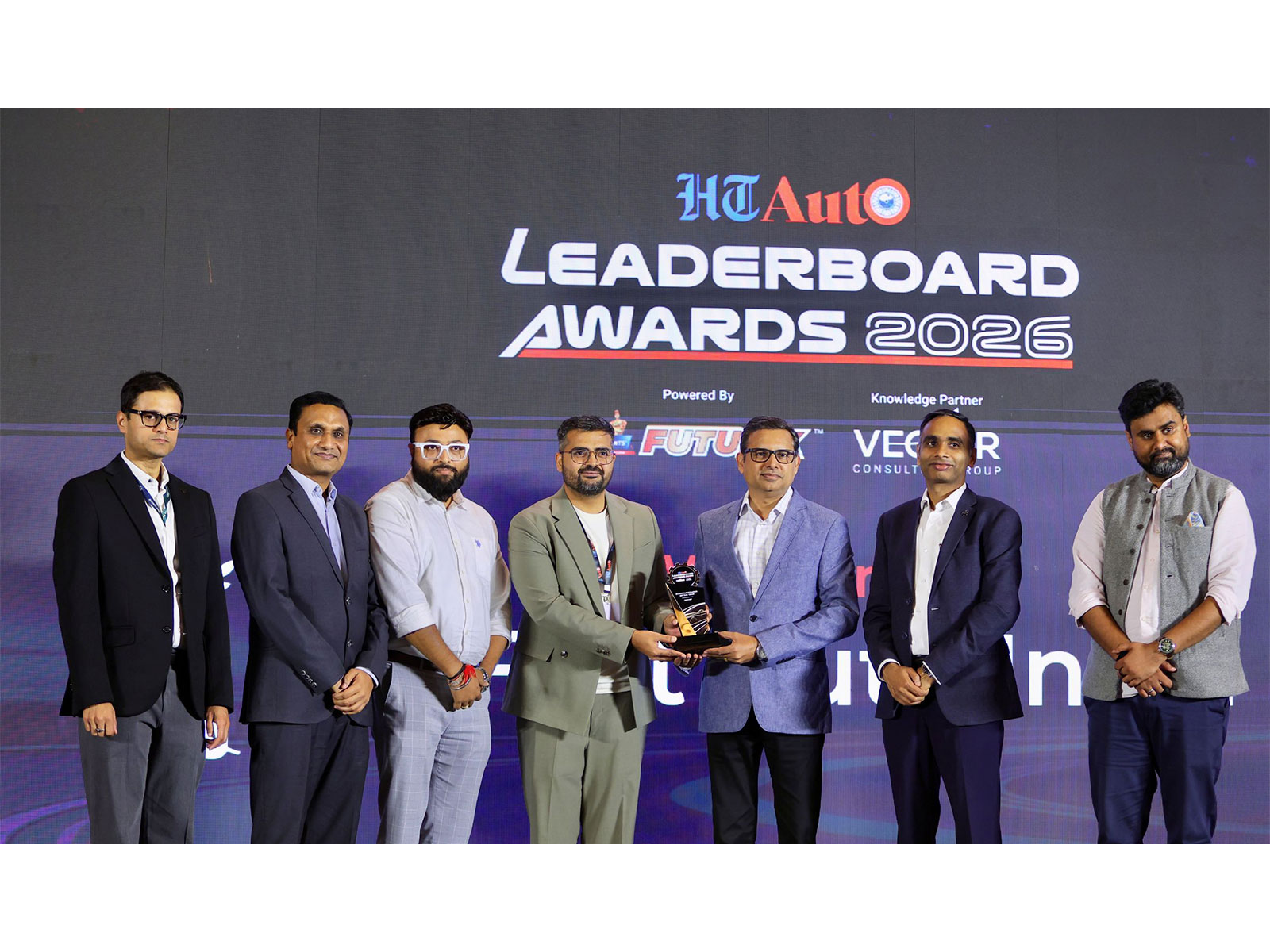 VinFast India was honored with the “Electric Vehicle Manufacturer of the Year” award at the HT Auto Leaderboard Awards 2026