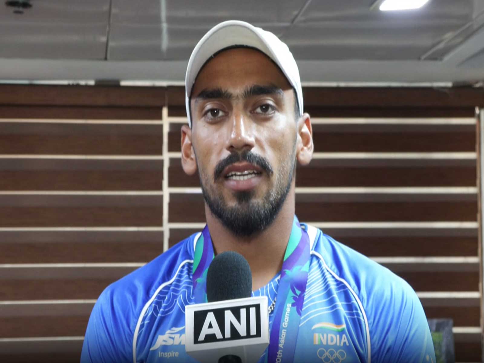 Satnam Singh, the Asian Games bronze medal winner in rowing (Photo: ANI)