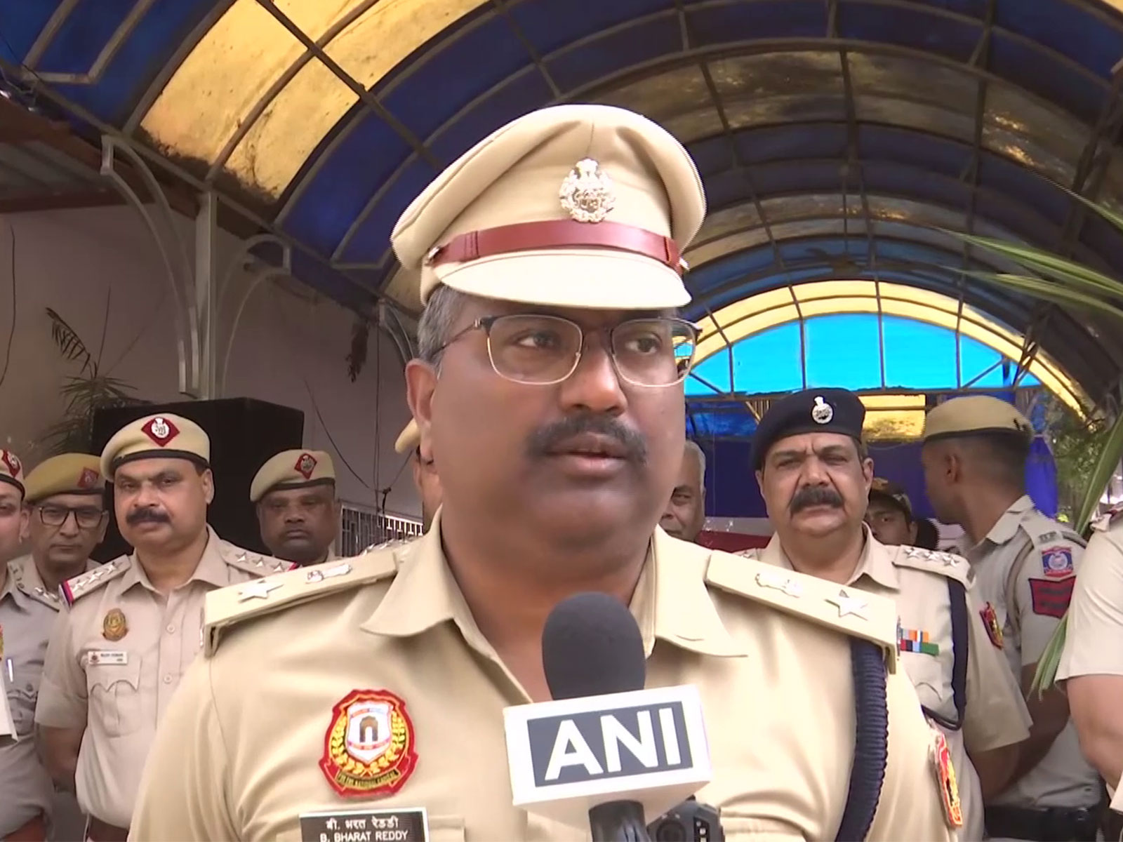 DCP Railway B. Bharat Reddy (Photo/ANI)