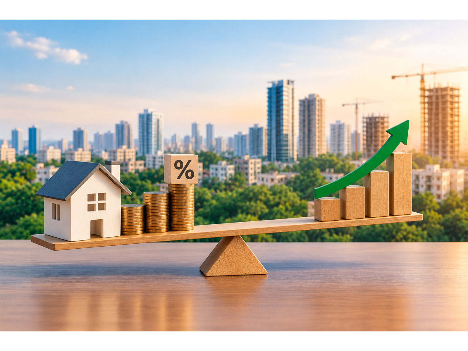 India’s property market balances rising borrowing costs with long-term growth opportunities