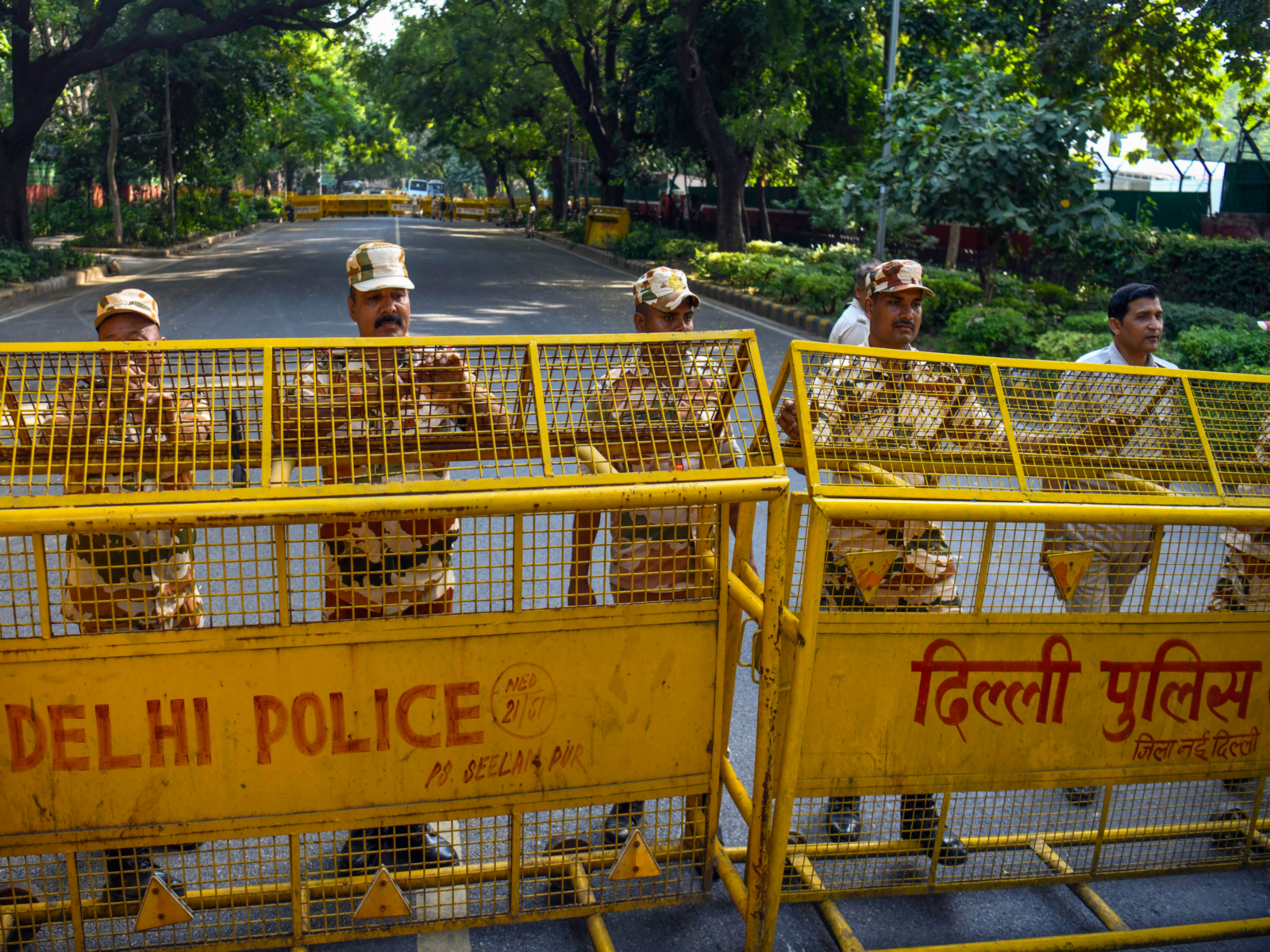 Security tightened in National capital ahead of CJP's proposed protest (Photo/ANI)
