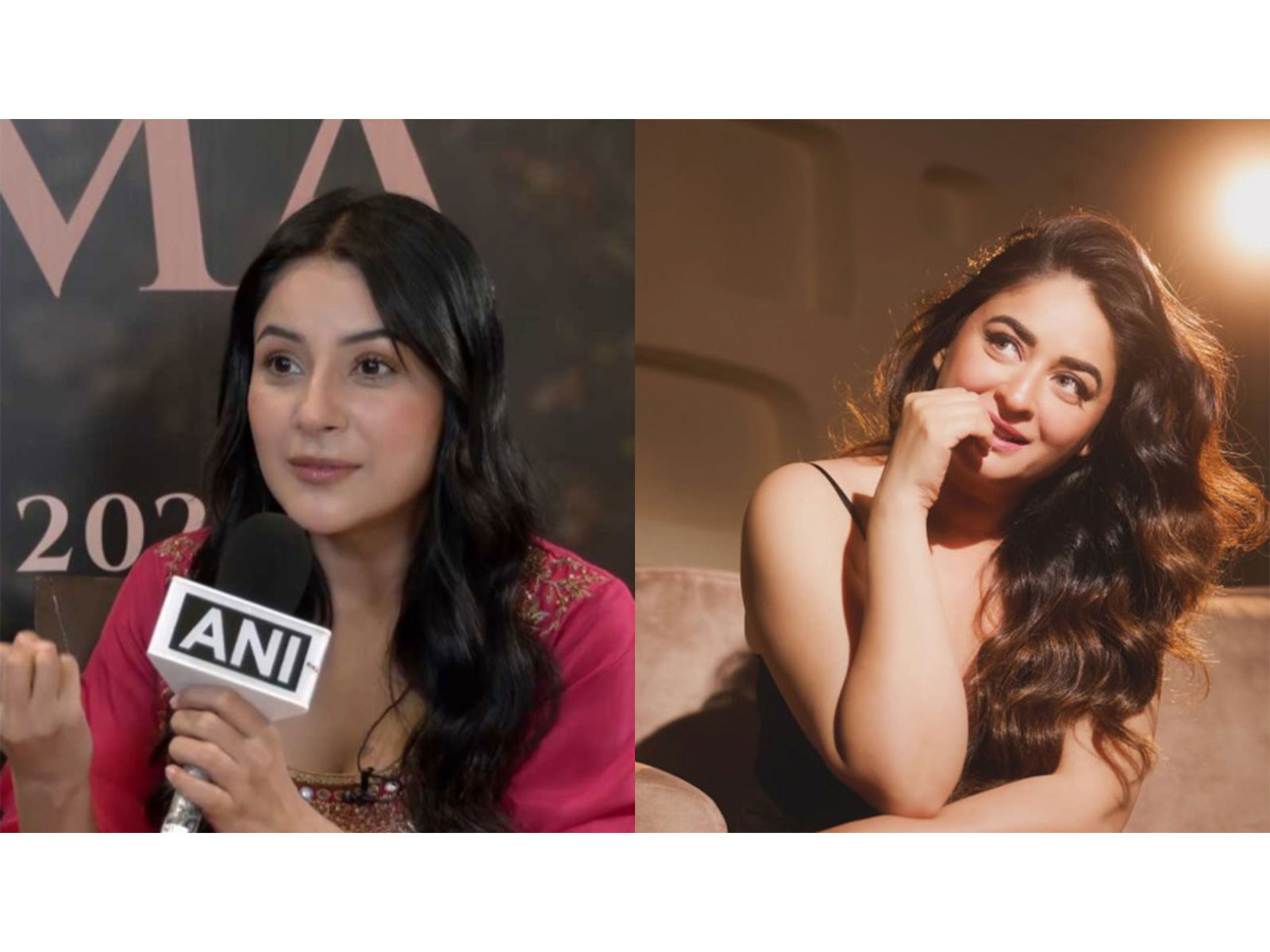 Shenaaz Gill (L) Mahhi Vij (R) (Photos/ANI/instagram/@mahhivij)