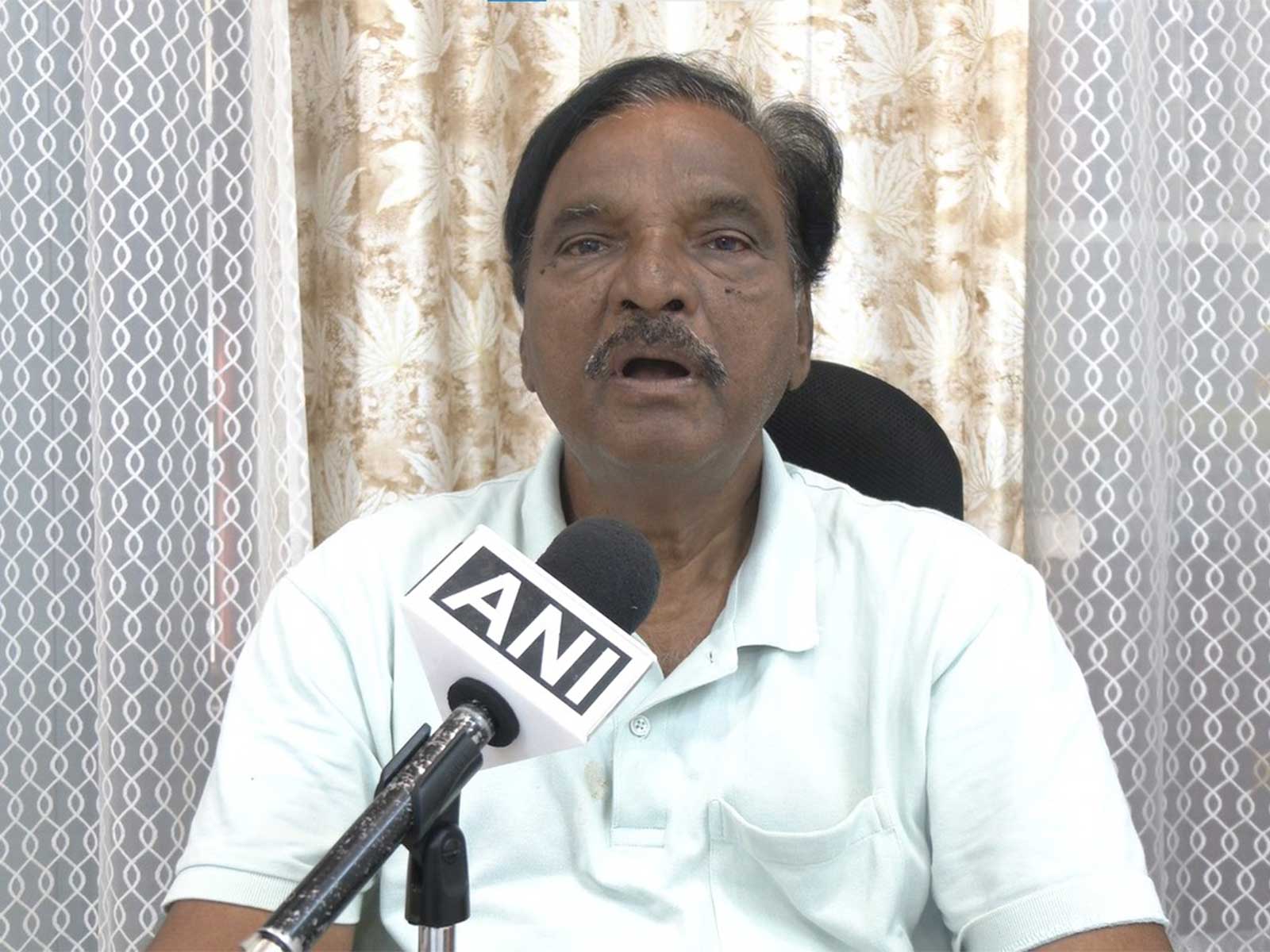 Andhra Pradesh Congress Committee (APCC) Vice President V Gurunadham (Photo/ANI)