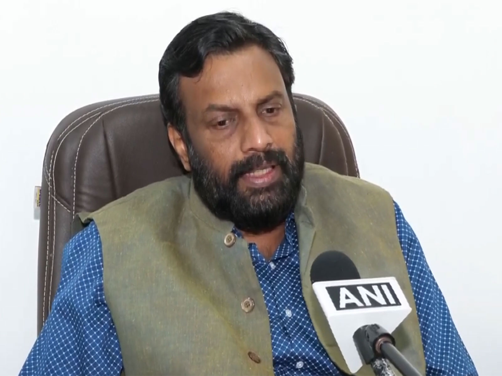 CPI MP P Sandosh Kumar (Photo/ANI)