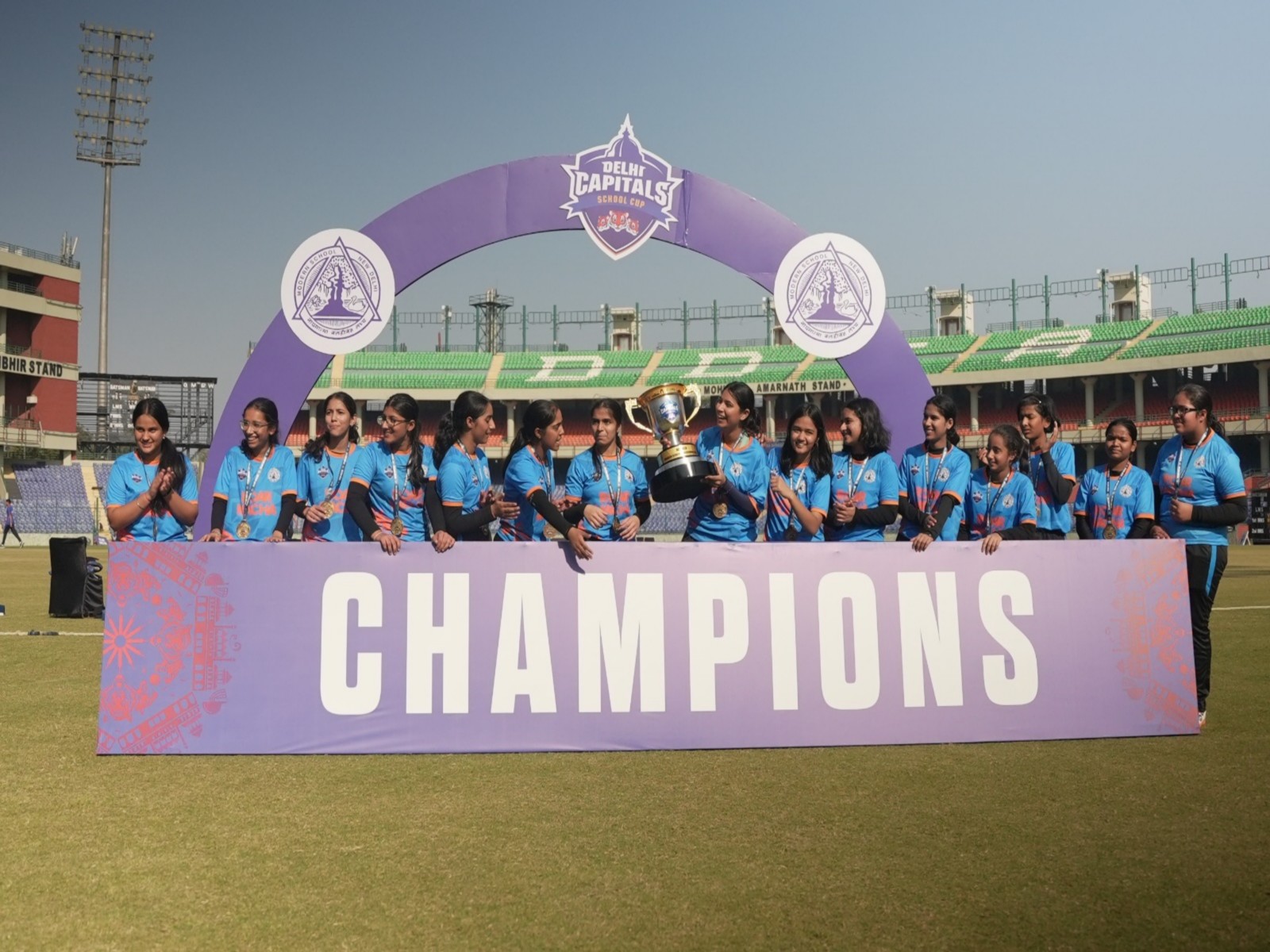 DC School Cup will feature 38 teams - 32 boys’ and six girls’ teams and 66 matches across four venues. (Photo: DC)
