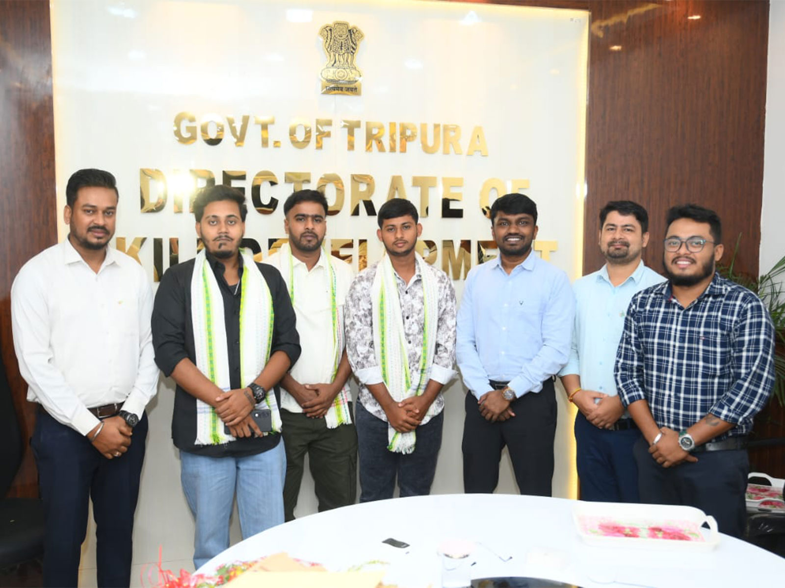 Tripura’s Directorate of Skill Development, led by Director Pradeep K, introduces vocational training programmes (Photo/ANI)