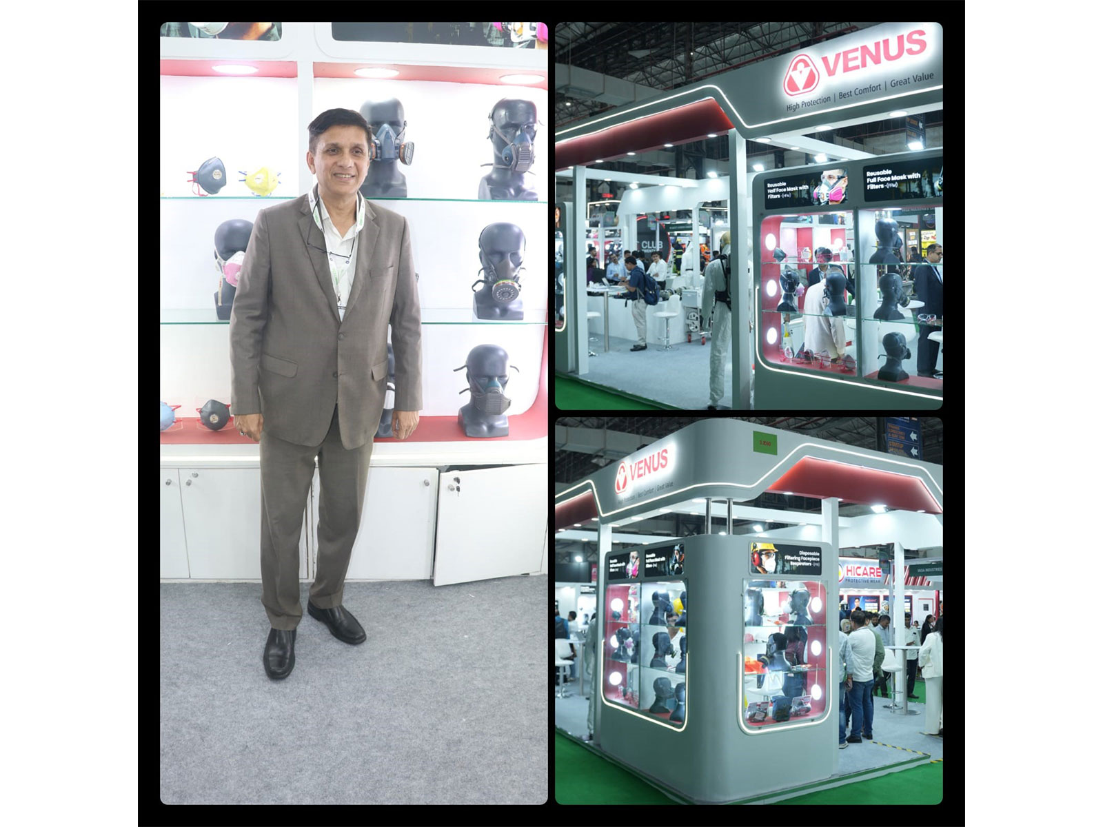 VENUS Safety showcases advanced PPE and respiratory protection solutions at OSH India 2026, highlighting quality, performance and fit