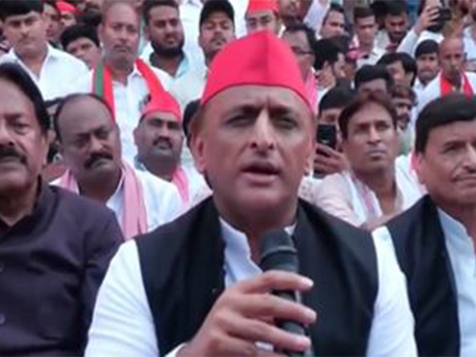 Samajwadi Party (SP) chief Akhilesh Yadav (Photo/ANI)