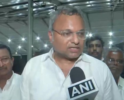 Congress MP Karti Chidambaram (Photo/ANI)