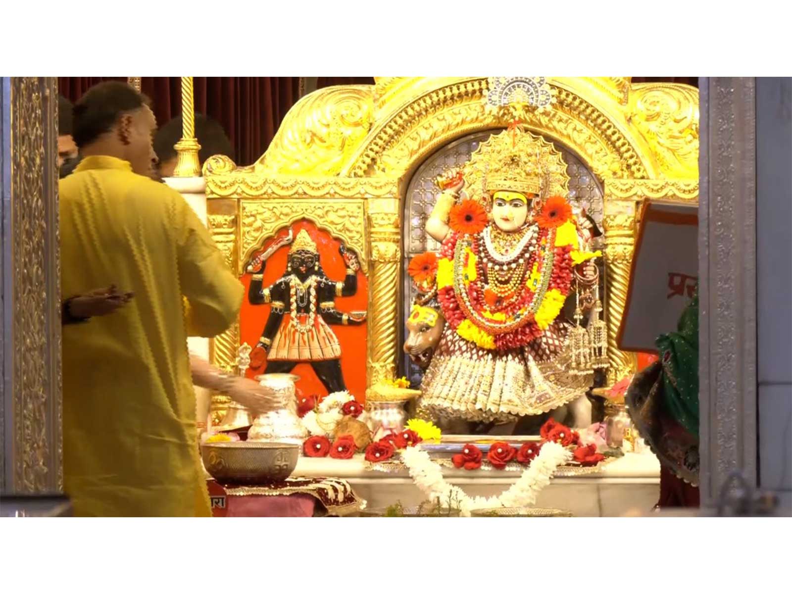 Delhi’s Jhandewalan Temple (Photo/ANI)