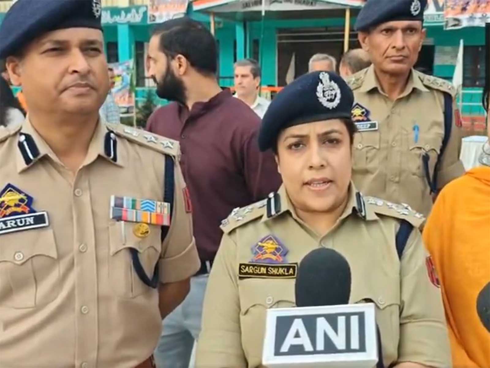 Deputy Inspector General of Police (DIG) of the Doda-Kishtwar-Ramban (DKR) Range, Sargun Shukla (Photo/ANI)