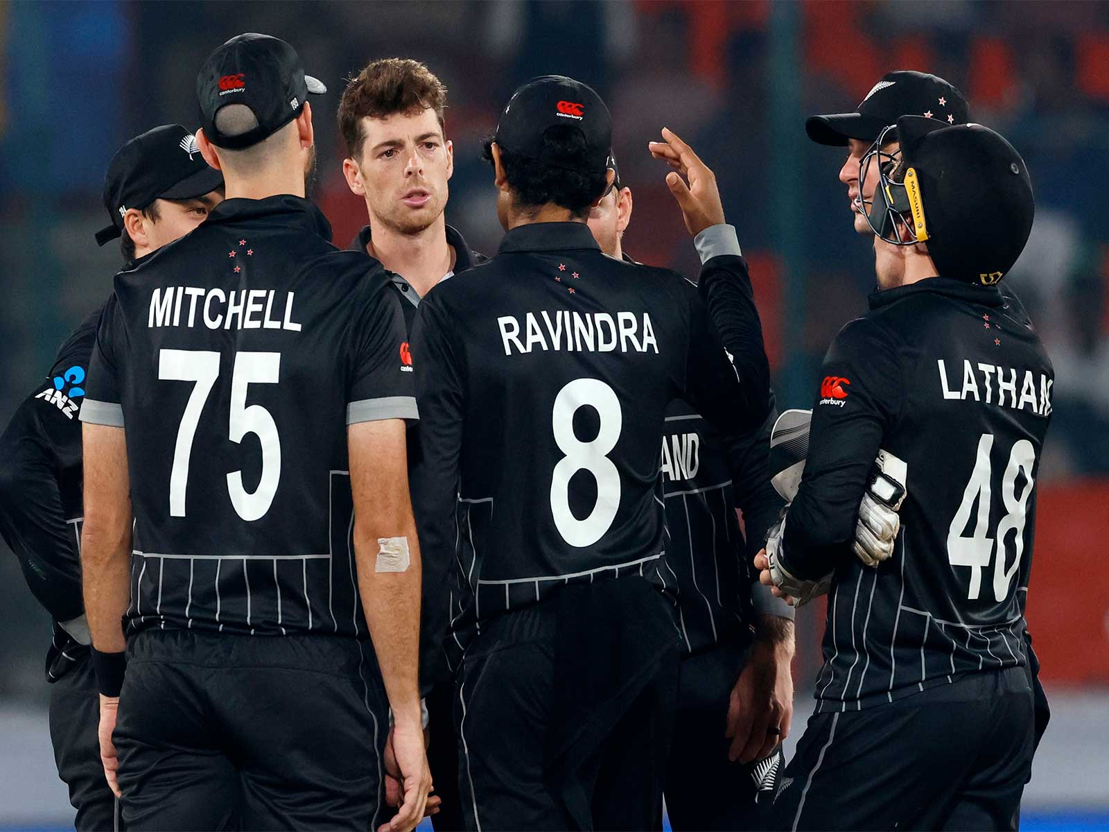 New Zealand cricket team players (Photo: ANI)