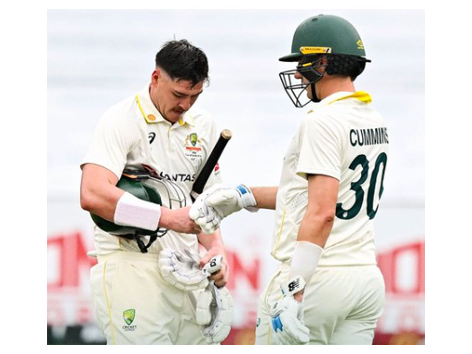 Matt Renshaw (left) (Photo: X/@cricketcomau)