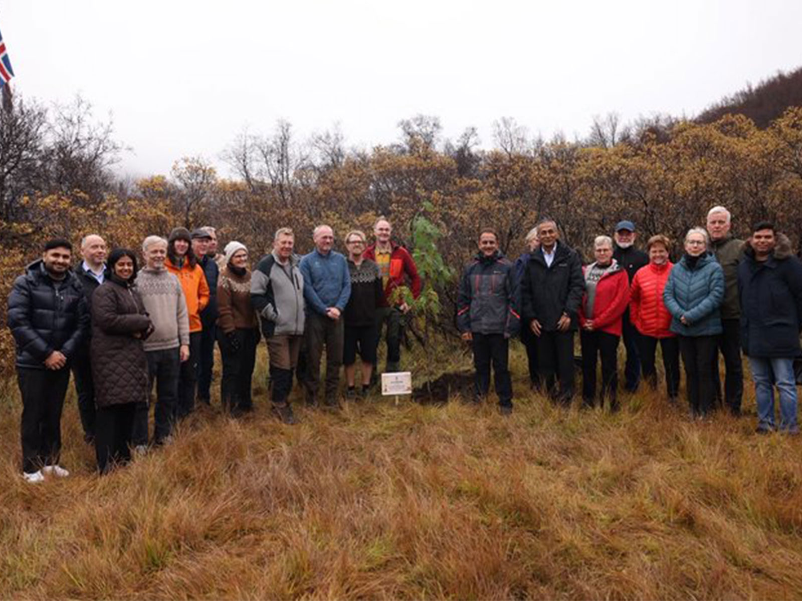 Minister of State for External Affairs and Environment, Forest and Climate Change, Kirti Vardhan Singh, during his visit to Thorsmork Forest in Iceland(Photo: X/@KVSinghMPGonda) 