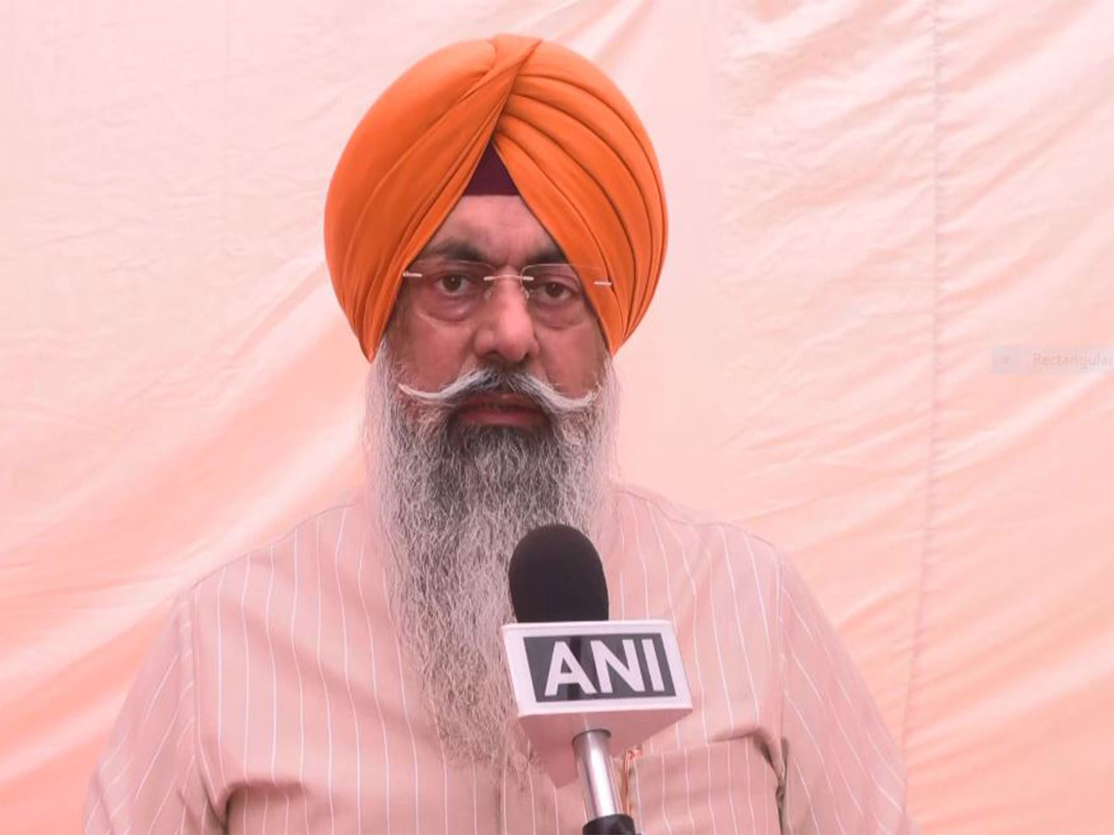 Delhi Sikh Gurudwara Management Committee (DSGMC) president Harmeet Singh Kalka (Photo/ANI)