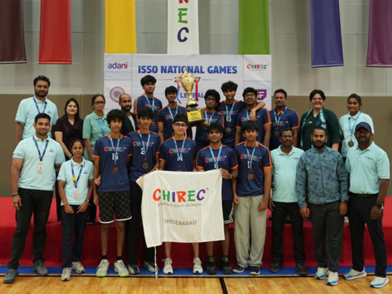ISSO National Volleyball C’ship brought together over 45 teams from international schools across India. (Photo: ISSO)