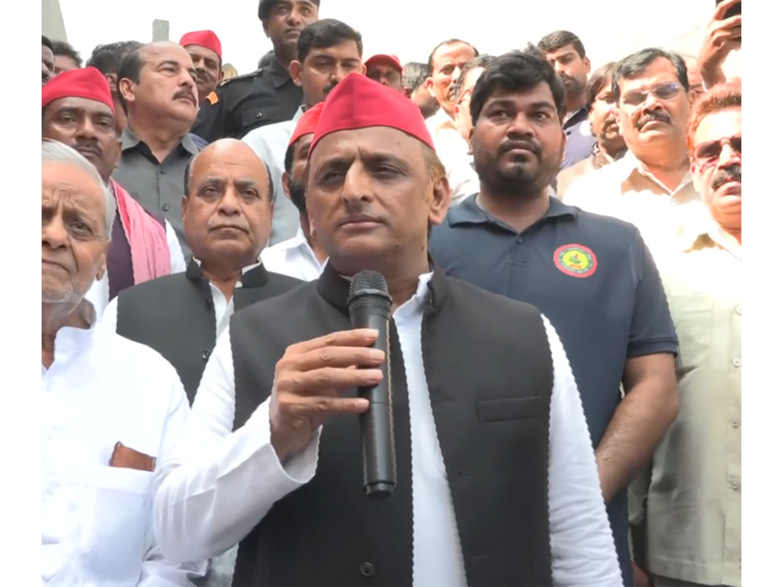 Samajwadi Party (SP) chief Akhilesh Yadav (Photo/ANI)